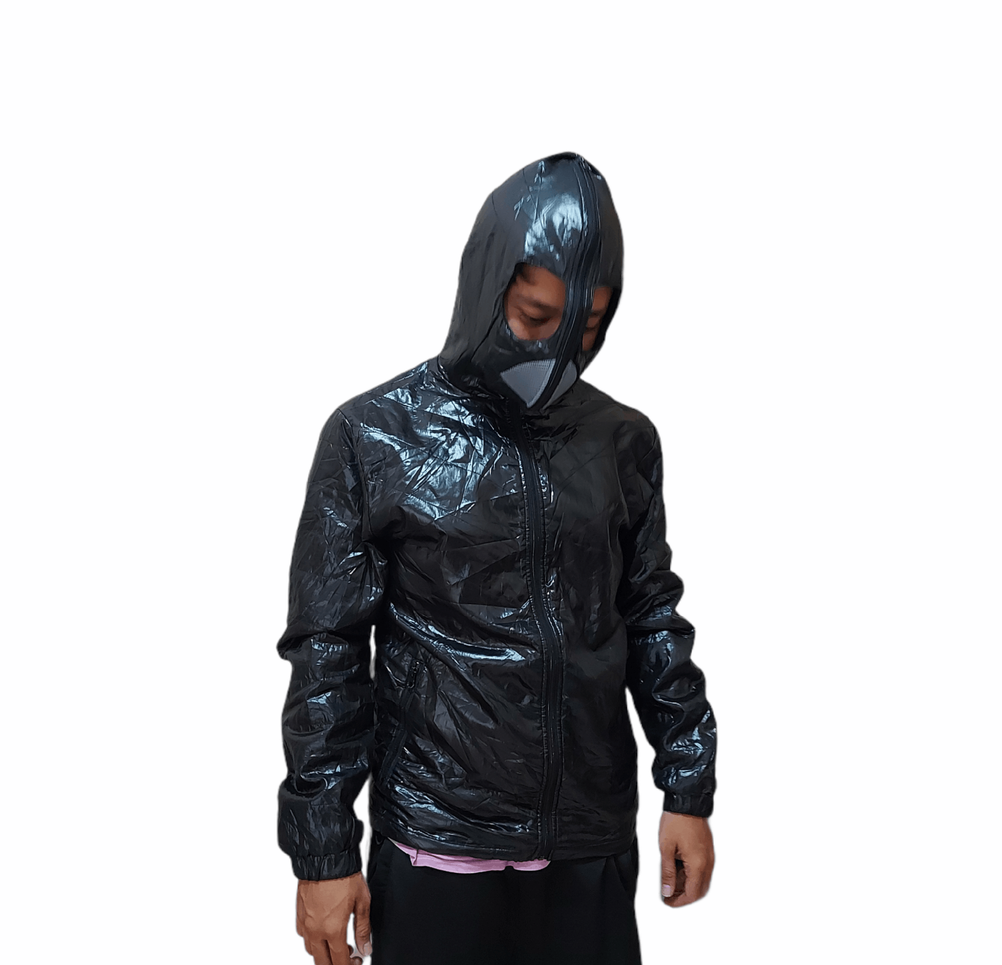 Japanese Brand Full Zip Mask Hoodie Jacket Size US L / EU 52-54 / 3 - 10 Thumbnail