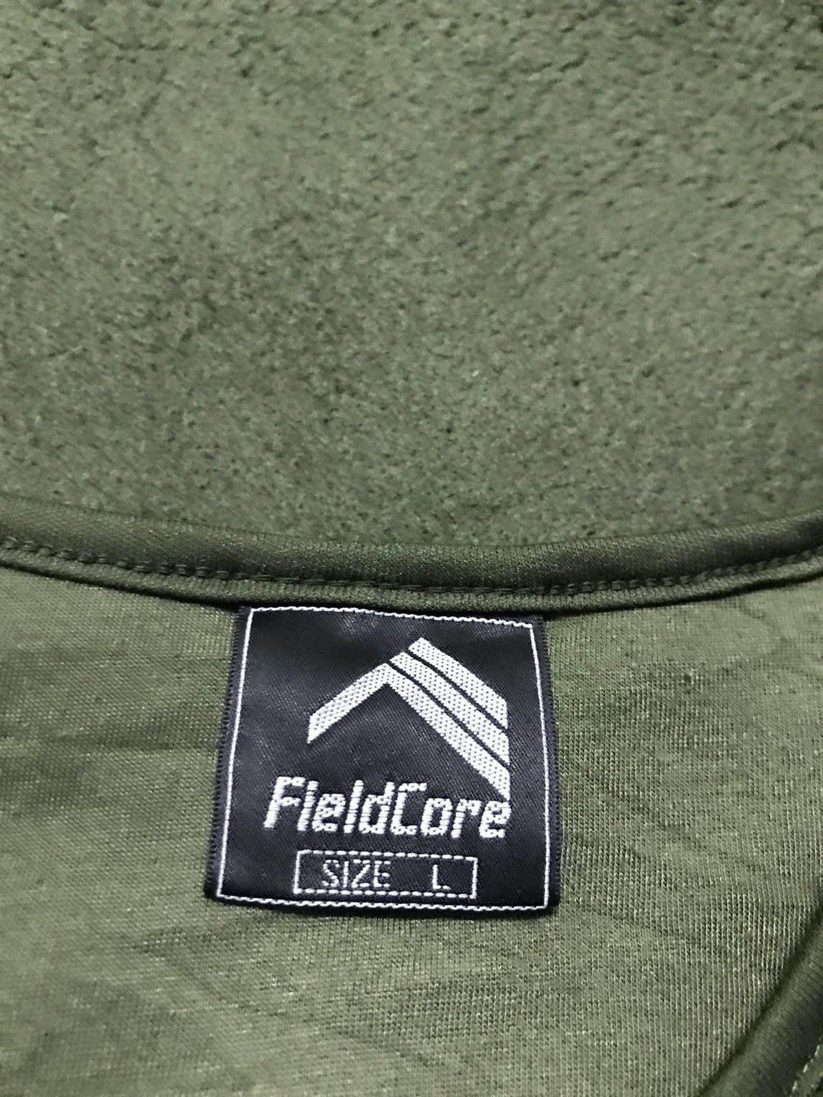 Japanese Brand Filedcore dark green fleece jacket Size US L / EU 52-54 / 3 - 2 Thumbnail