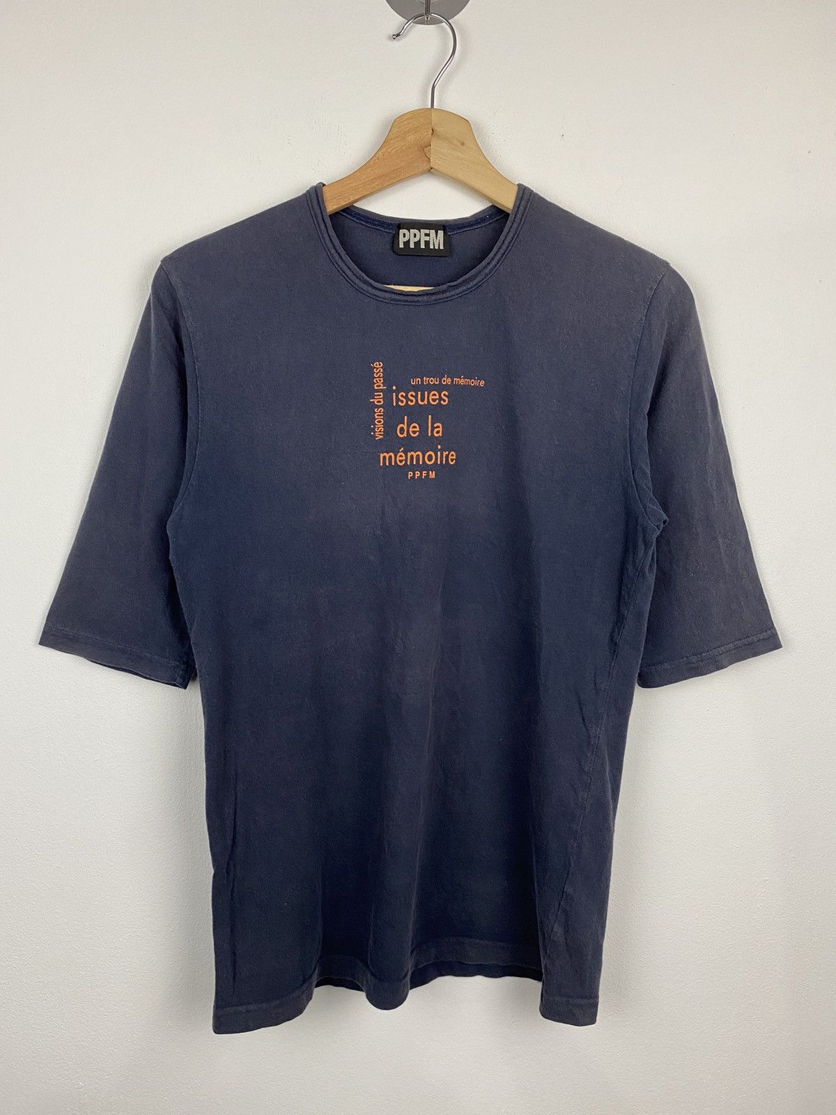 Japanese Brand × PPFM × Vintage PPFM 3 quarter T-shirt Size US S / EU 44-46 / 1 - 1 Thumbnail