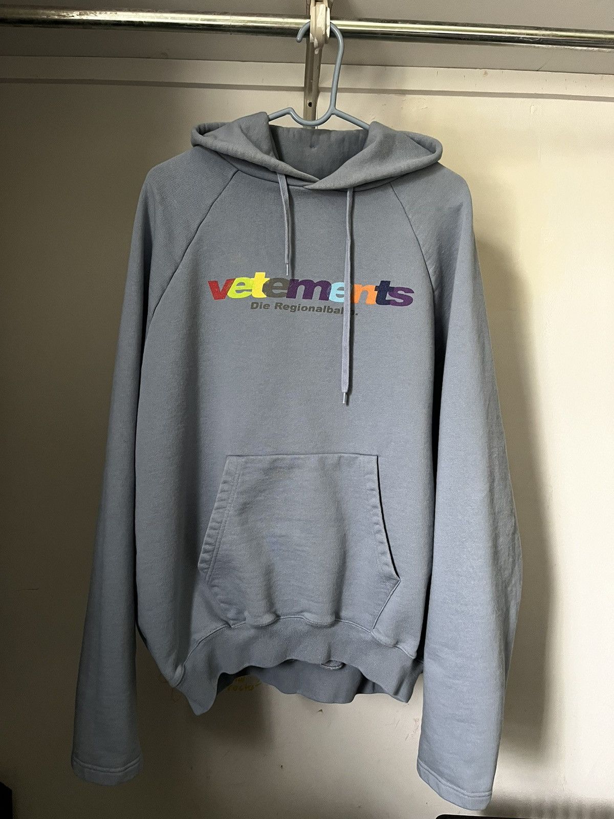 Vetements die regionalbahn hoodie sale