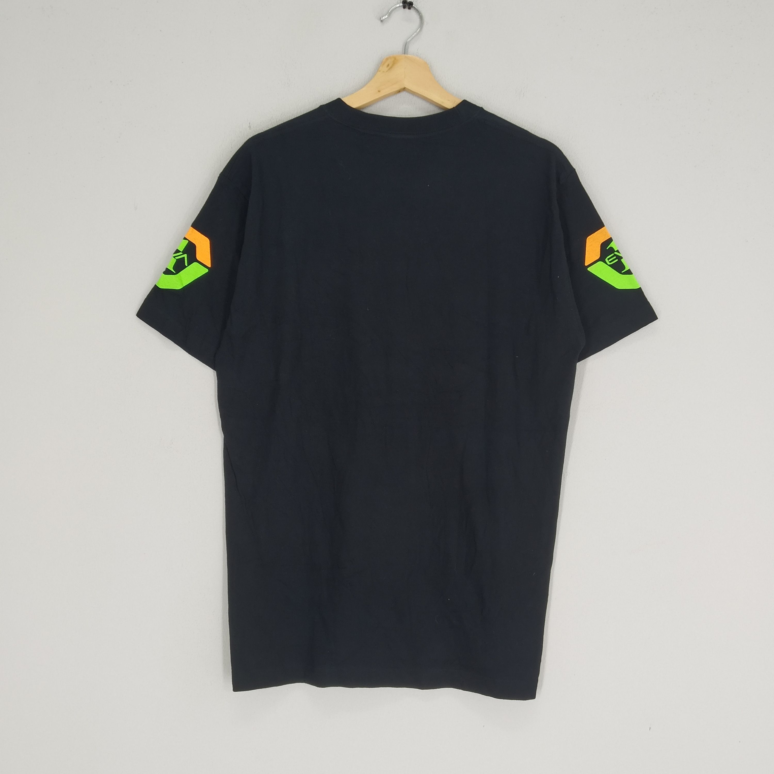 Anime × Sci-Fi Fantasy × Vintage Rare!! Evangelion Nerv Japanese Anime By Cospa Shirt Size US L / EU 52-54 / 3 - 2 Thumbnail