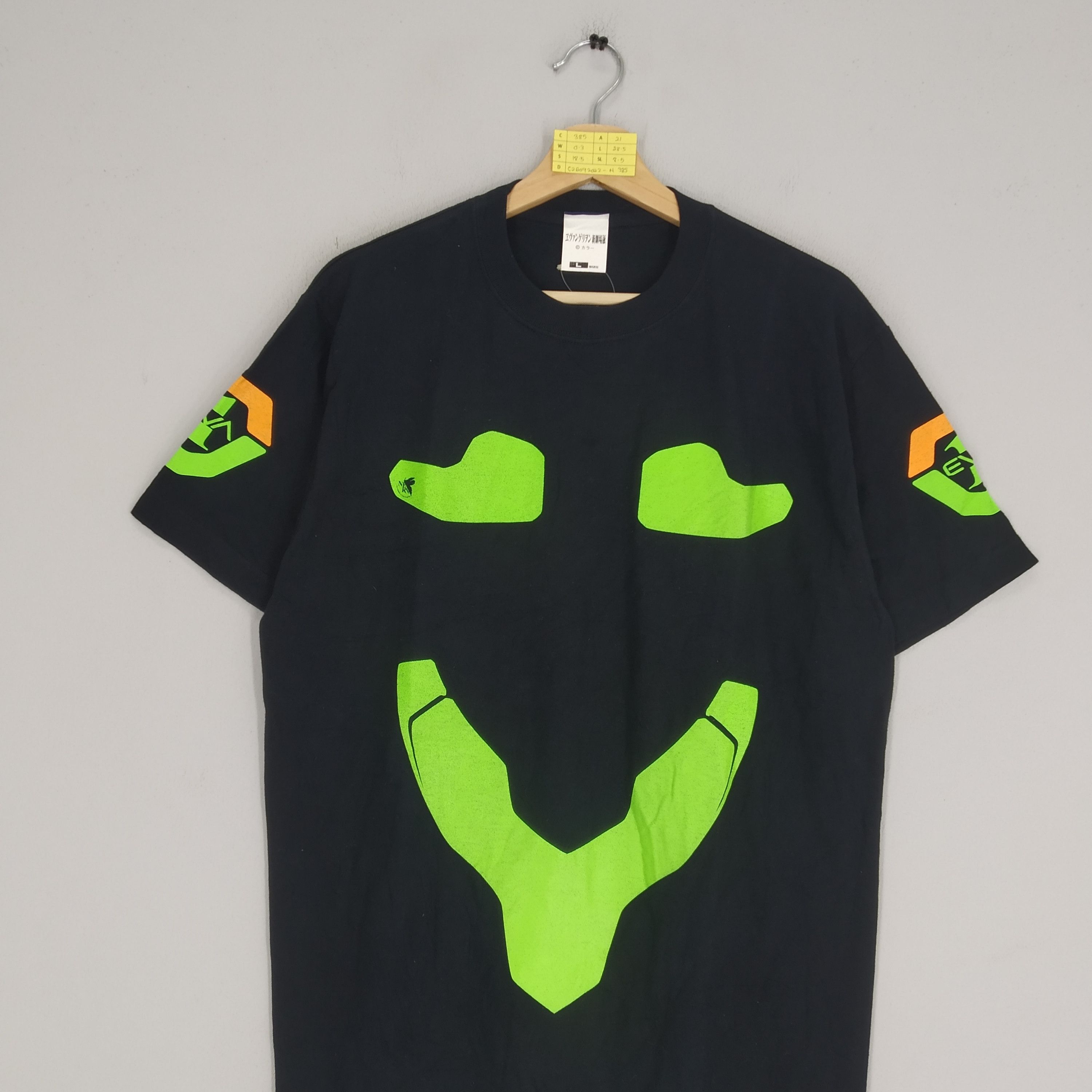 Anime × Sci-Fi Fantasy × Vintage Rare!! Evangelion Nerv Japanese Anime By Cospa Shirt Size US L / EU 52-54 / 3 - 4 Thumbnail