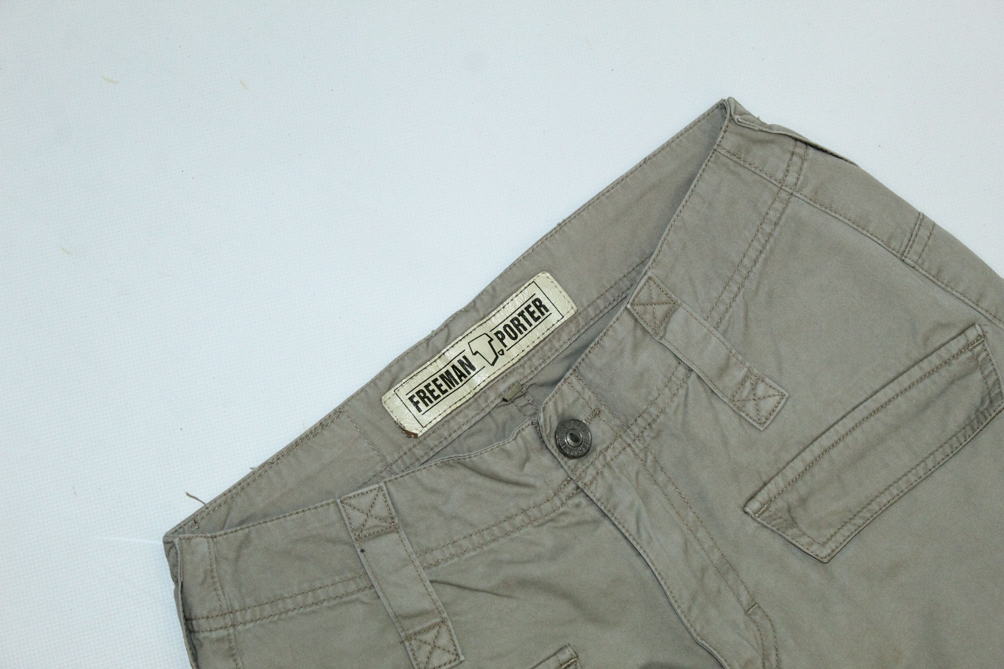 Freeman T. Porter Rare '93 Freeman T Porter Rough Multipockets Parachute Pants Size US 32 / EU 48 - 2 Thumbnail