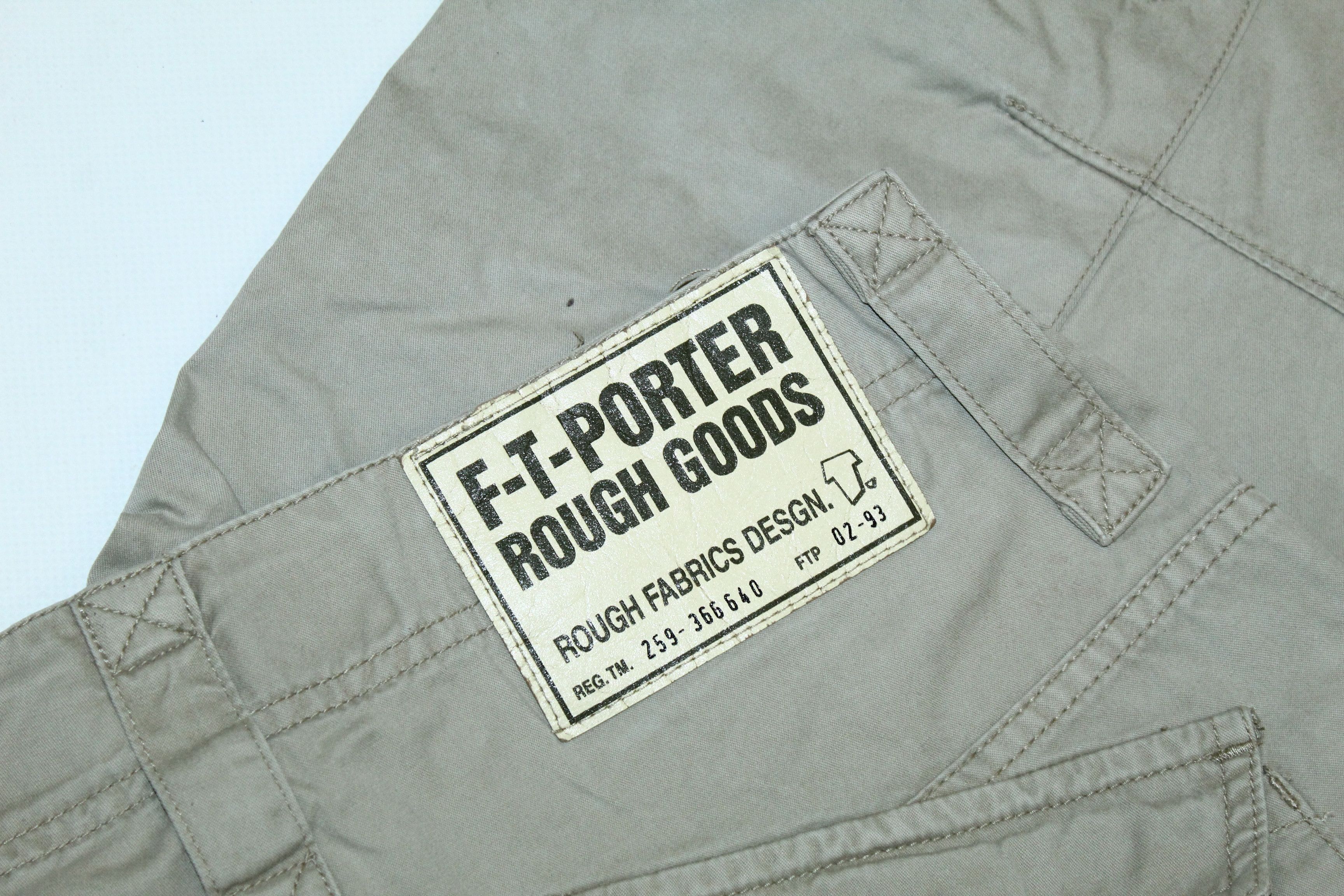 Freeman T. Porter Rare '93 Freeman T Porter Rough Multipockets Parachute Pants Size US 32 / EU 48 - 3 Thumbnail