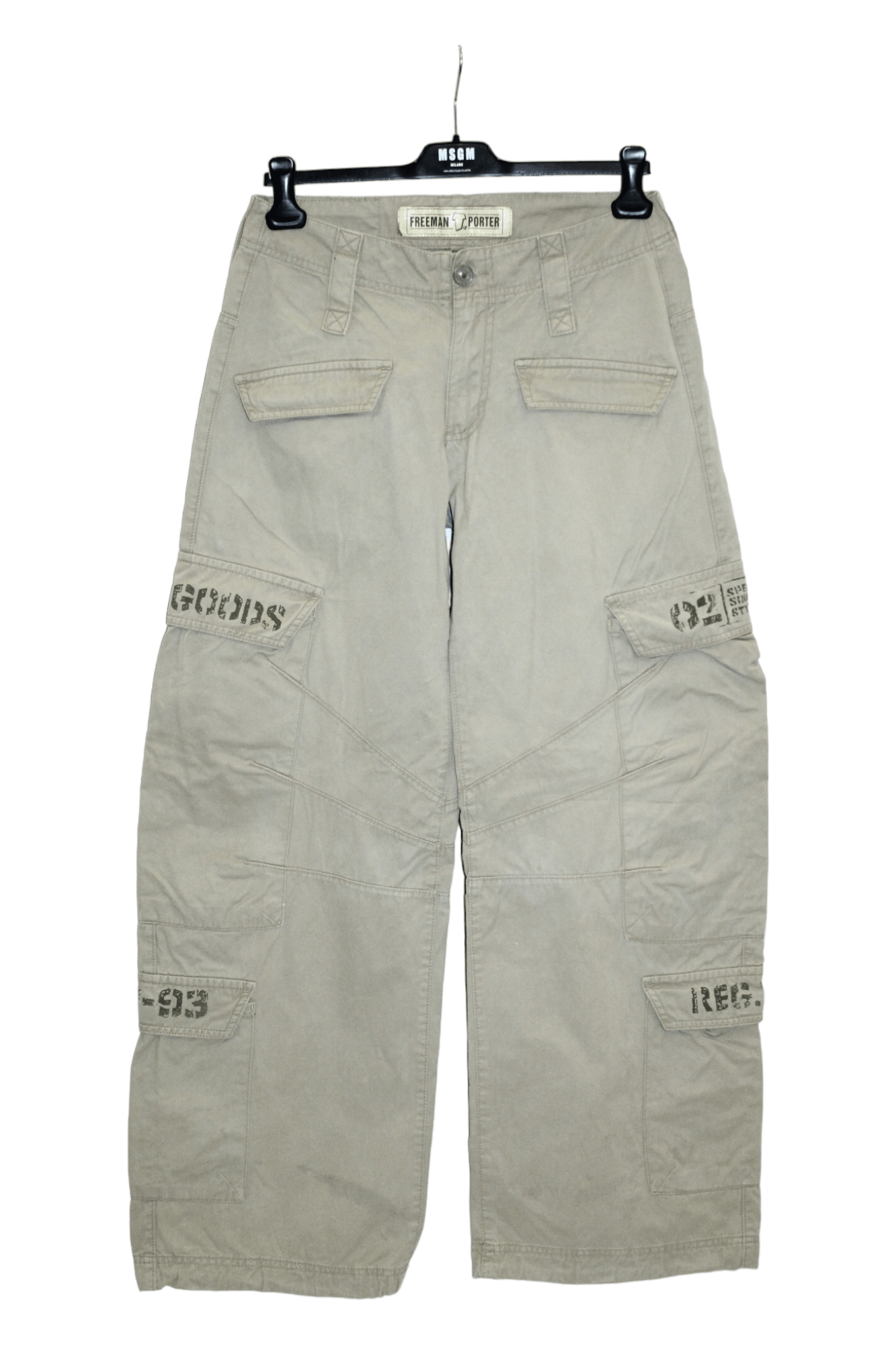 Freeman T. Porter Rare '93 Freeman T Porter Rough Multipockets Parachute Pants Size US 32 / EU 48 - 19 Thumbnail
