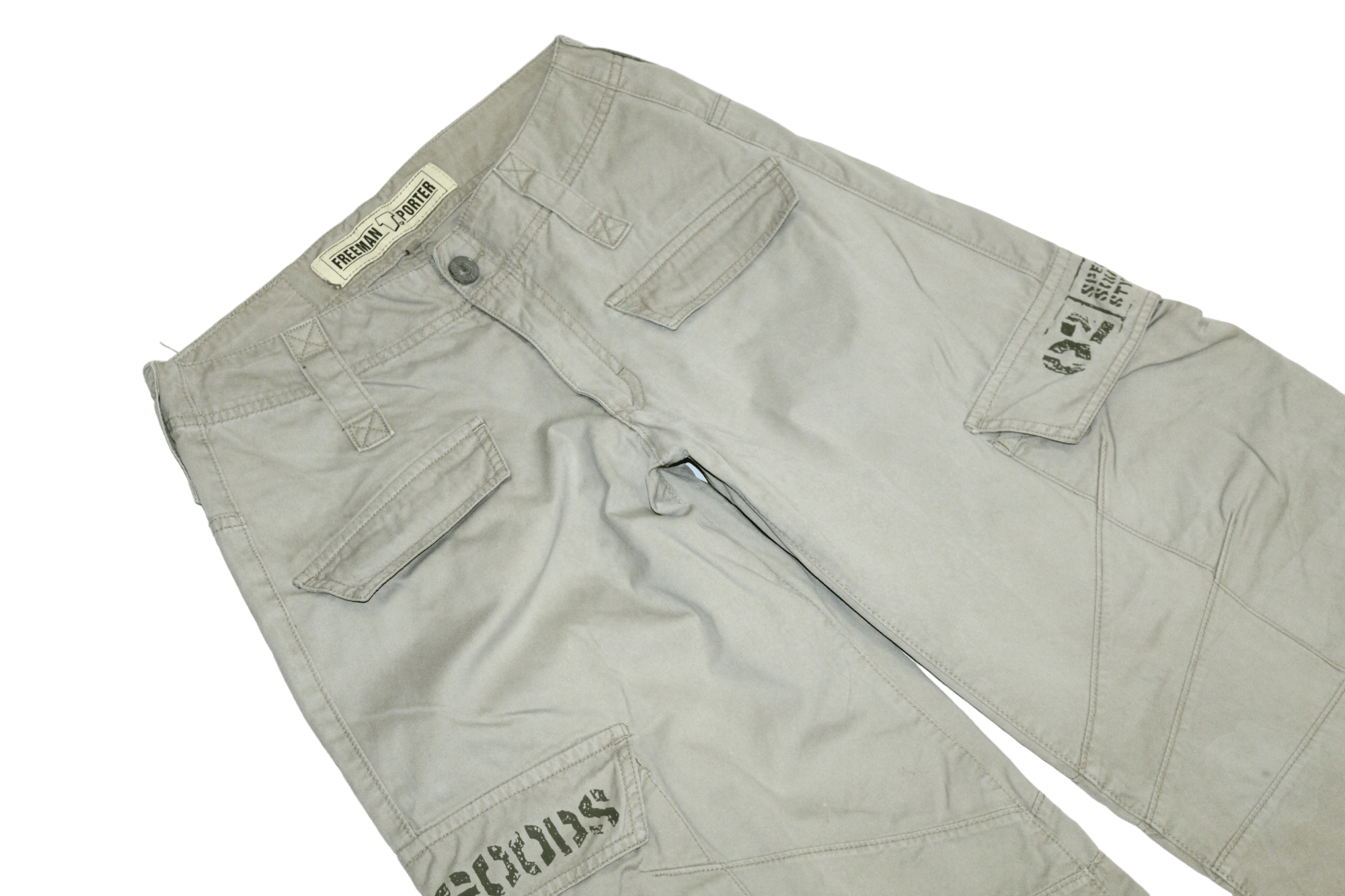 Freeman T. Porter Rare '93 Freeman T Porter Rough Multipockets Parachute Pants Size US 32 / EU 48 - 12 Thumbnail