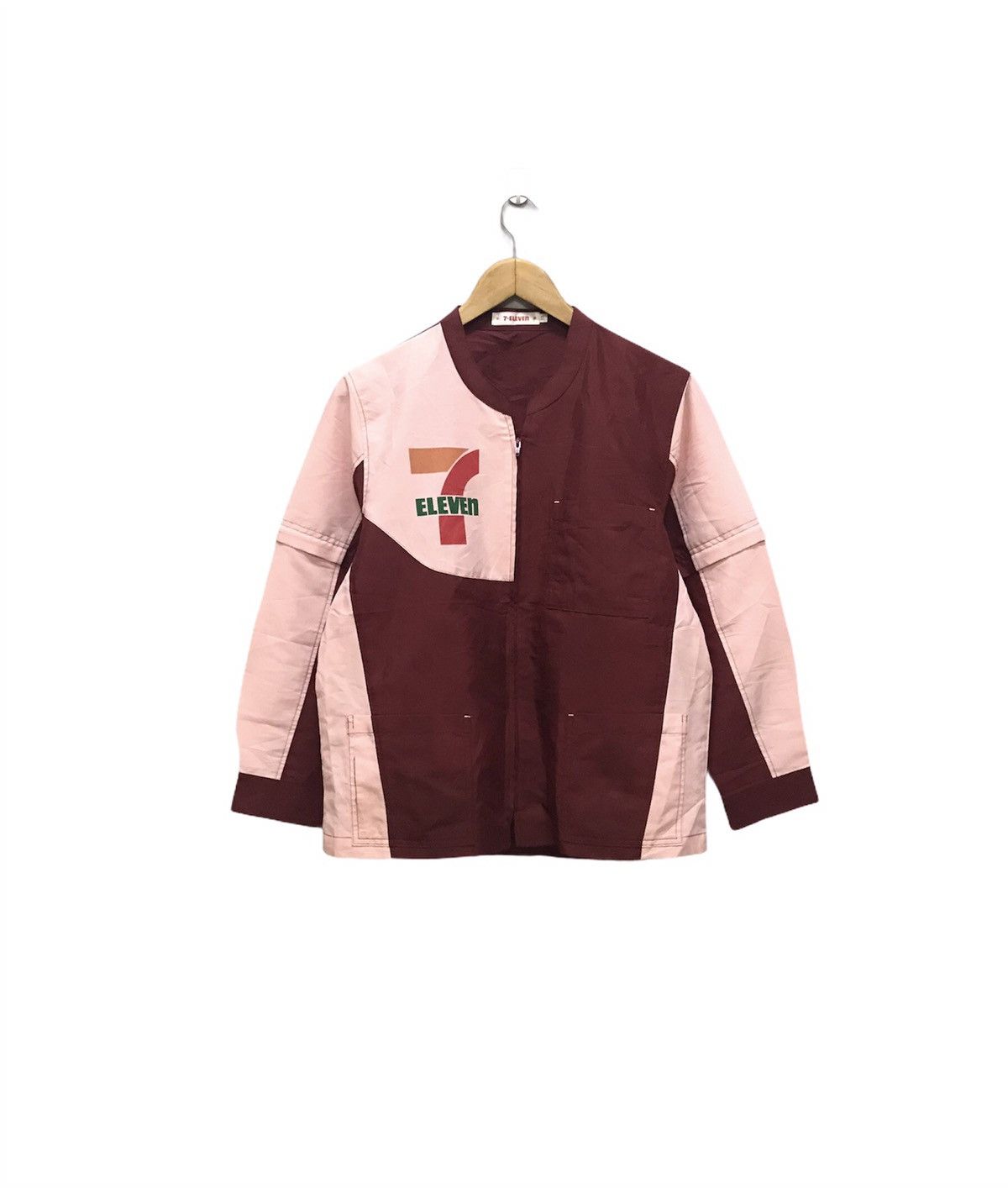 Vintage Vintage 90s 7Eleven cloth collection zipper up Size US M / EU 48-50 / 2 - 2 Thumbnail