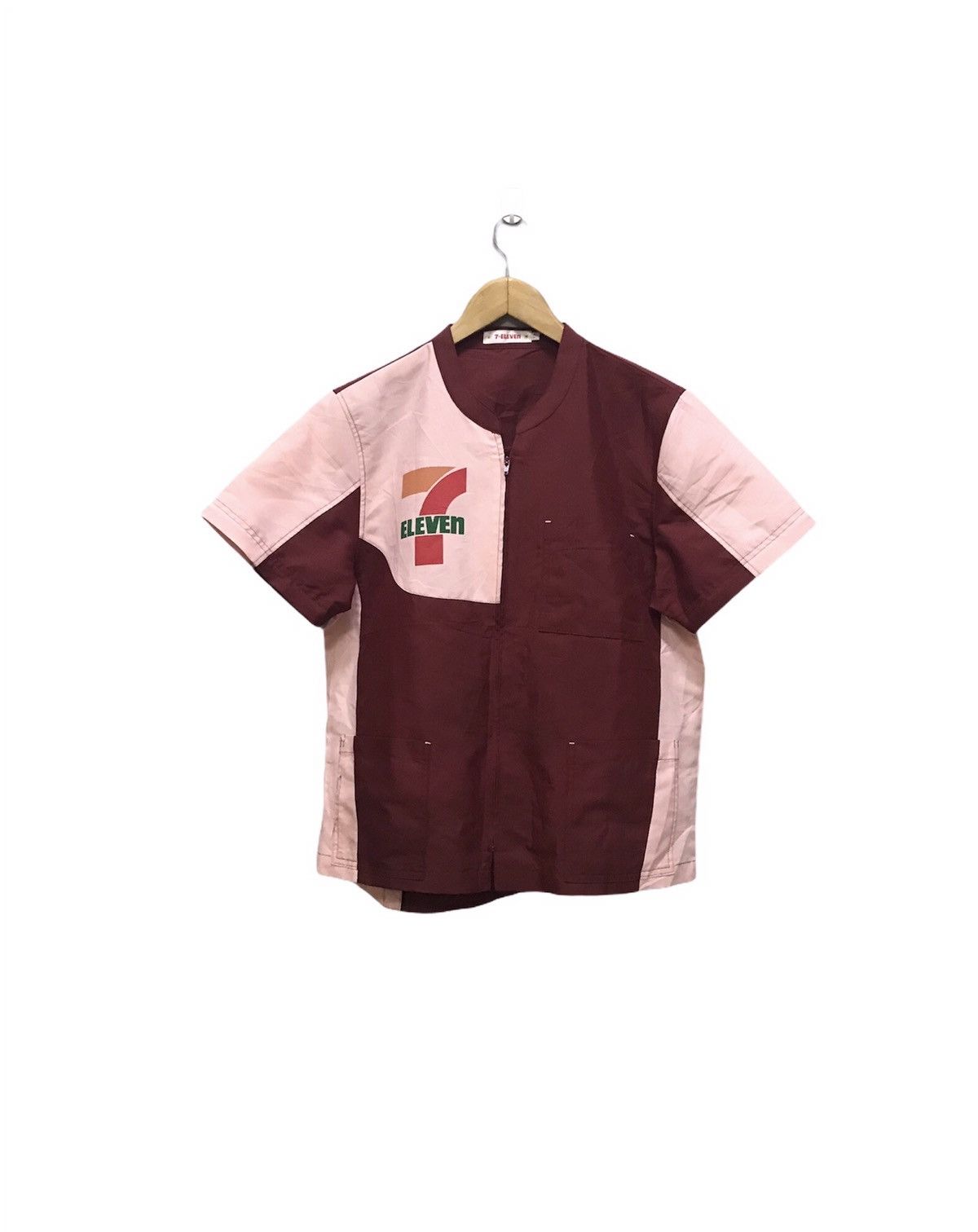 Vintage Vintage 90s 7Eleven cloth collection zipper up Size US M / EU 48-50 / 2 - 7 Thumbnail