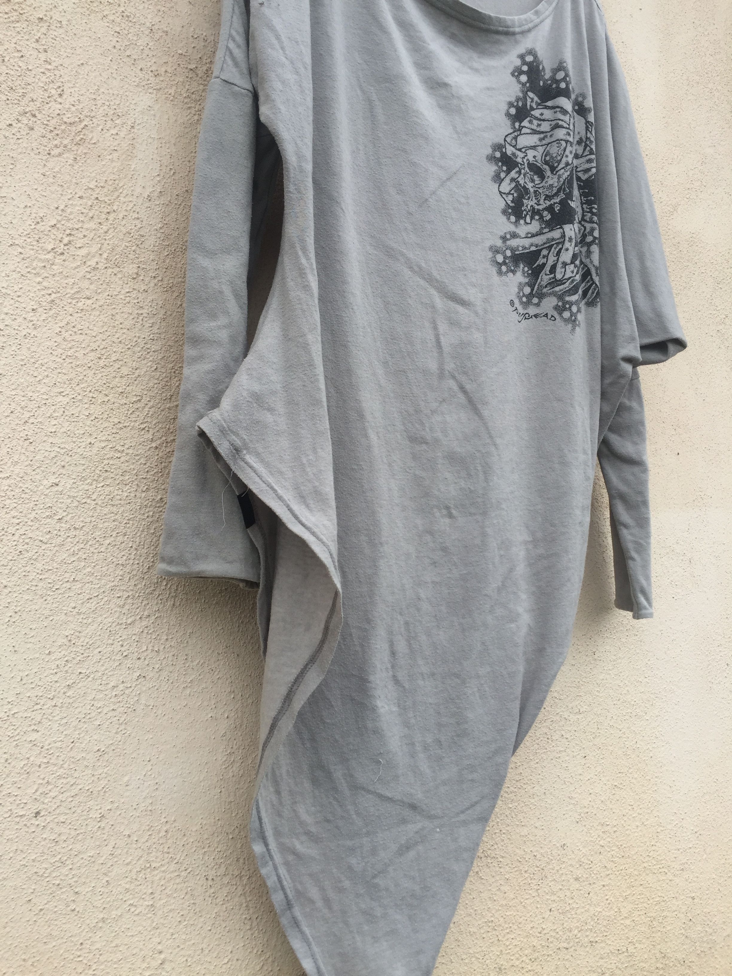 Hysteric Glamour x Pushead - Asymmetrical Rebuilt Shirts