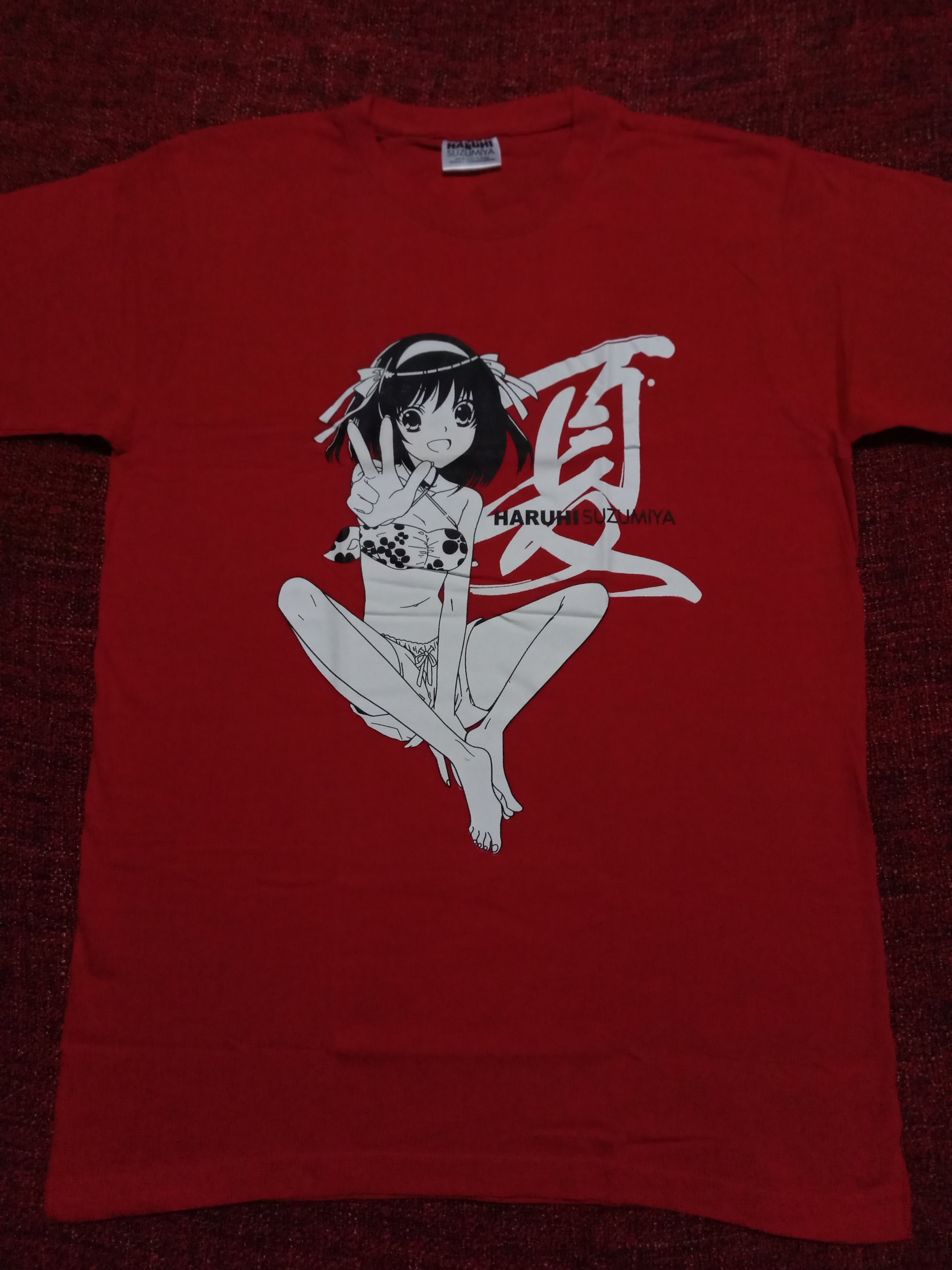 Anime Rare vintage Y2K Haruhi Suzumiya deadstock Tee Size US M / EU 48-50 / 2 - 3 Thumbnail
