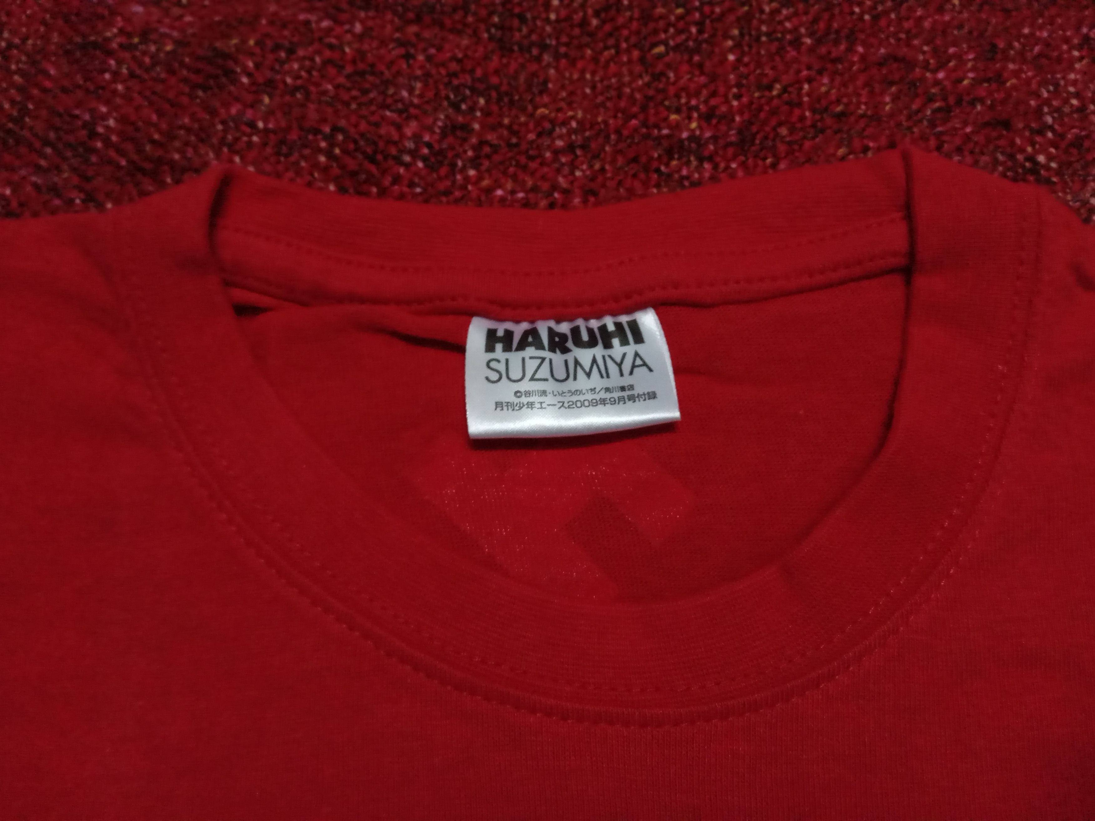 Anime Rare vintage Y2K Haruhi Suzumiya deadstock Tee Size US M / EU 48-50 / 2 - 5 Thumbnail