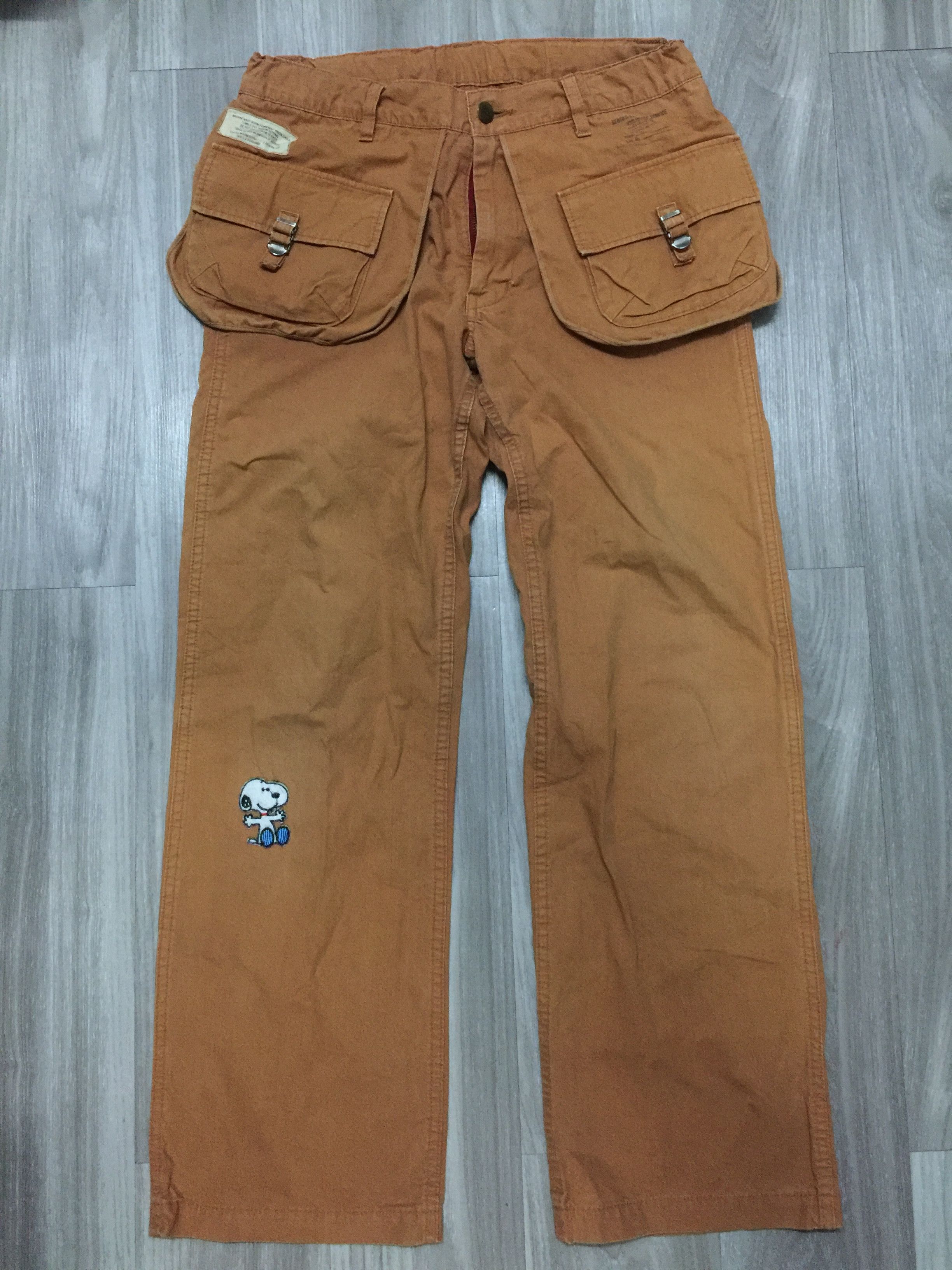 Japanese Brand Denim & Dungarees Duck Canvas Kapital Inspired Pants Size US 28 / EU 44 - 3 Thumbnail