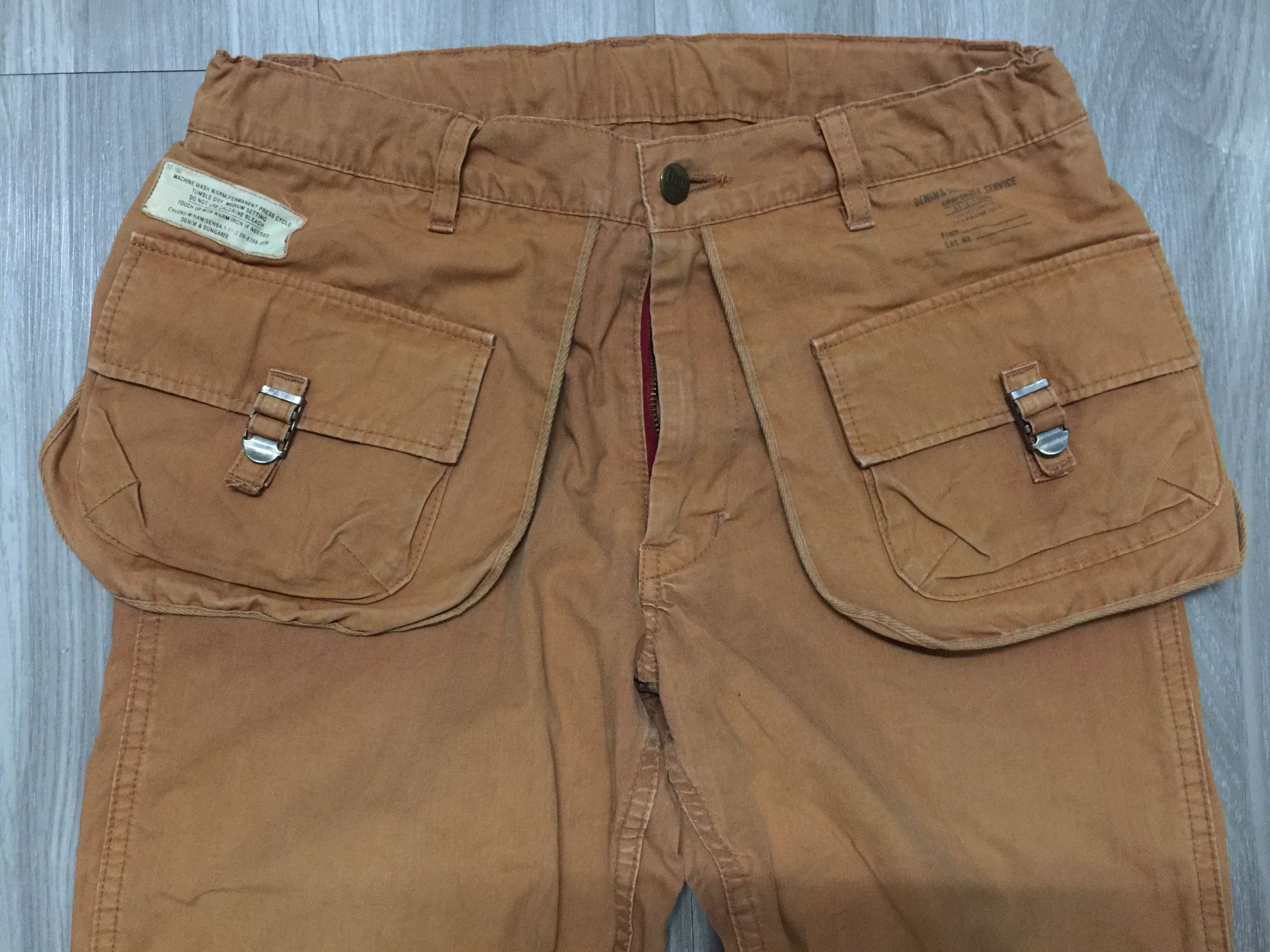 Japanese Brand Denim & Dungarees Duck Canvas Kapital Inspired Pants Size US 28 / EU 44 - 6 Thumbnail