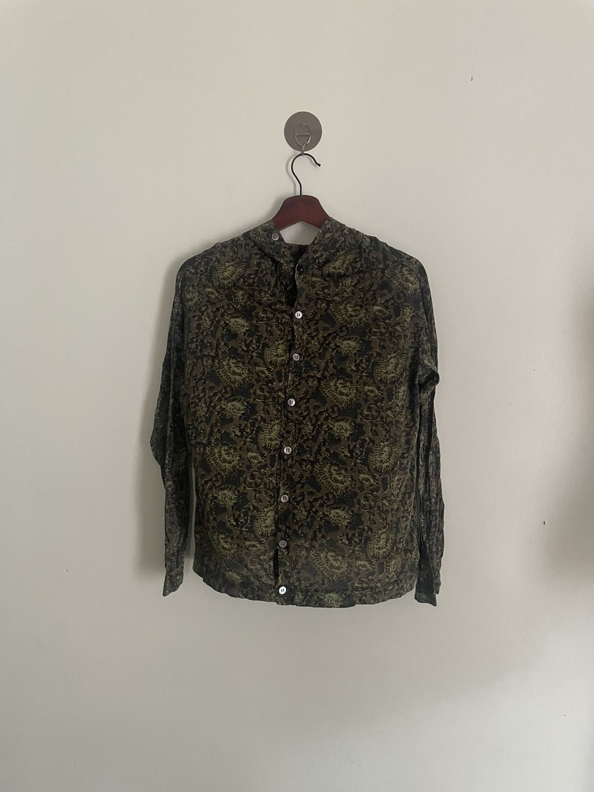 Zucca button up hooded