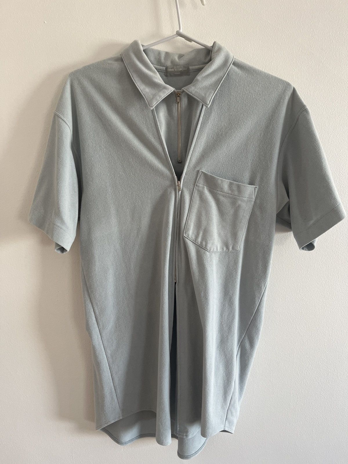 AD1990 Comme des Garcons Homme Double Zip Polo Shirt