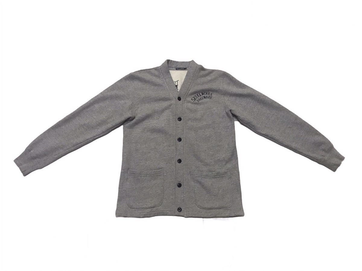 Vintage Skull works hardware cardigan button up Size US L / EU 52-54 / 3 - 5 Thumbnail