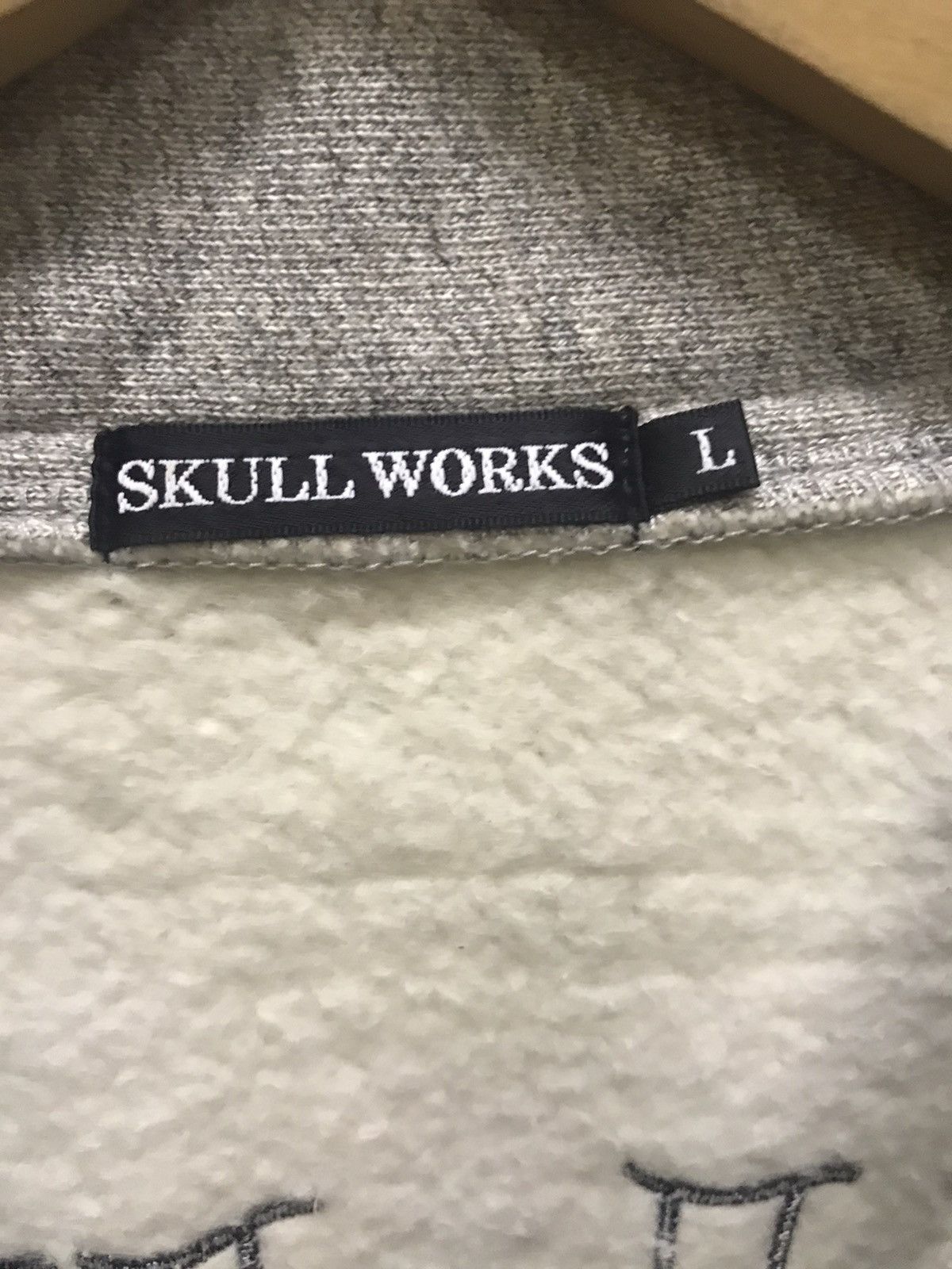Vintage Skull works hardware cardigan button up Size US L / EU 52-54 / 3 - 13 Thumbnail
