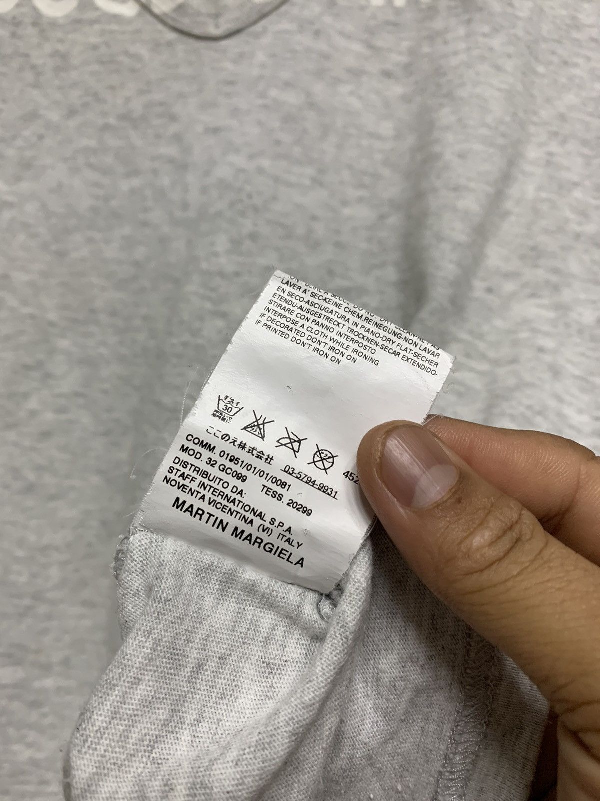 Designer × Maison Margiela MARTIN MARGIELA V-NECK SHIRT Size US M / EU 48-50 / 2 - 8 Thumbnail