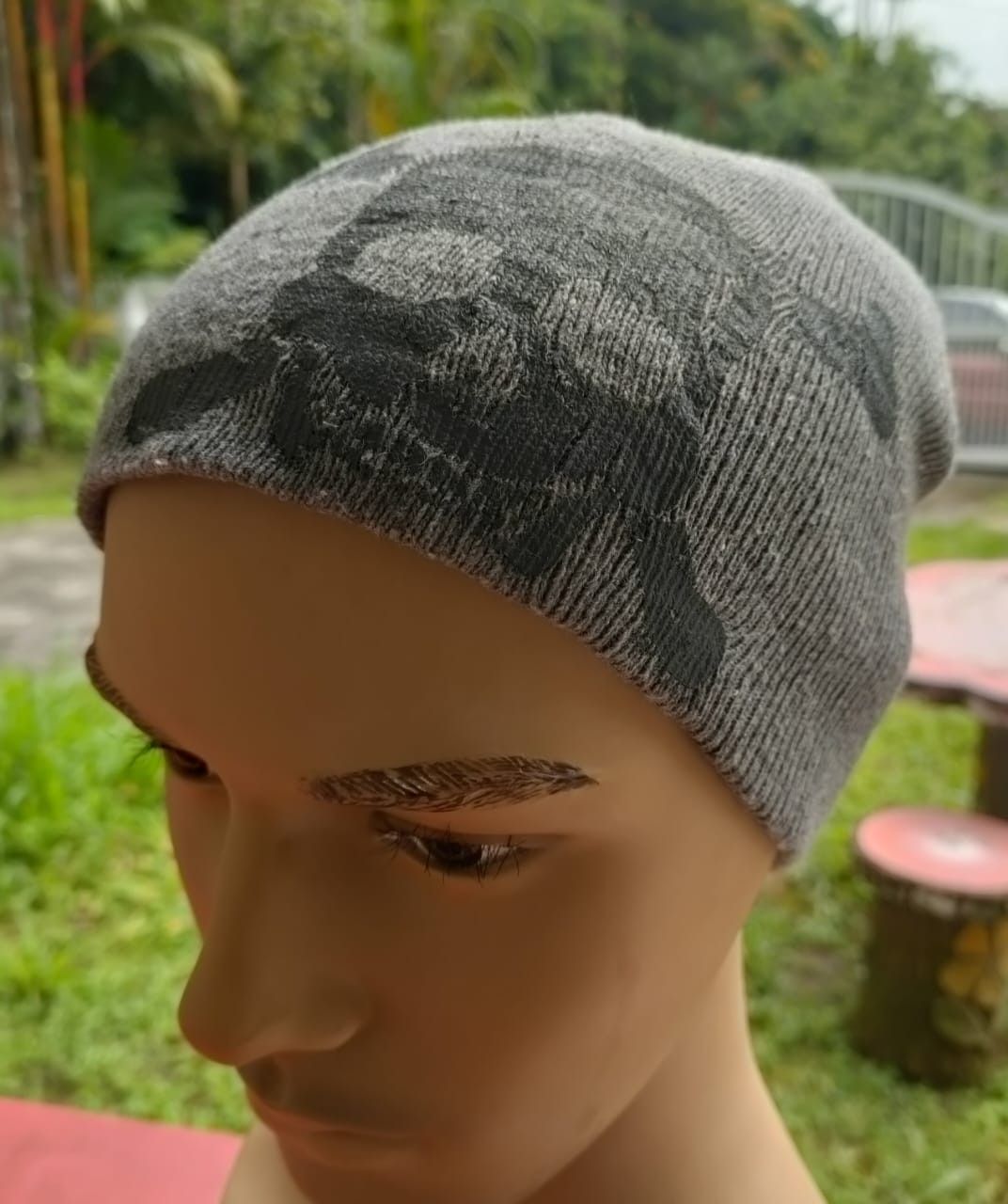Japanese Brand Skull Beanie Small Size Size ONE SIZE - 2 Thumbnail
