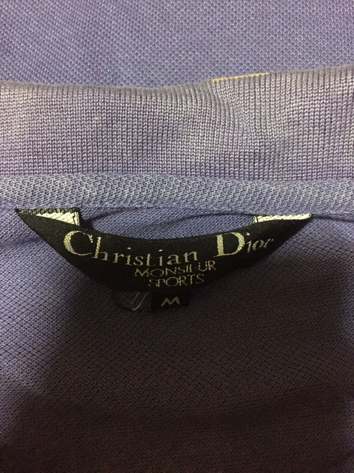 Christian Dior Monsieur × Dior Vintage Christian Dior Sport Pocket Faded Polo Tee Size US M / EU 48-50 / 2 - 4 Thumbnail