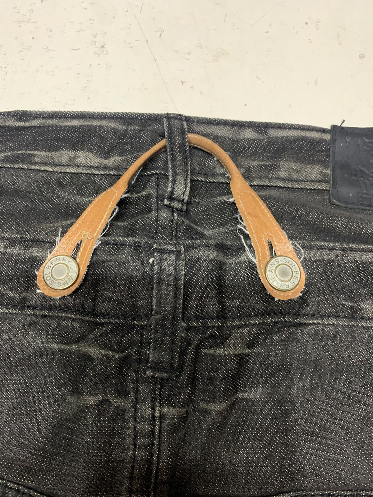 Designer Solberry jeans Size US 33 - 9 Thumbnail