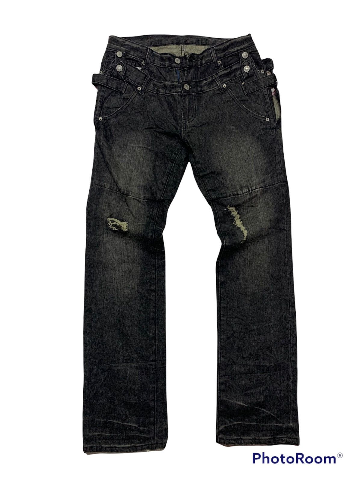 Designer Solberry jeans Size US 33 - 1 Thumbnail