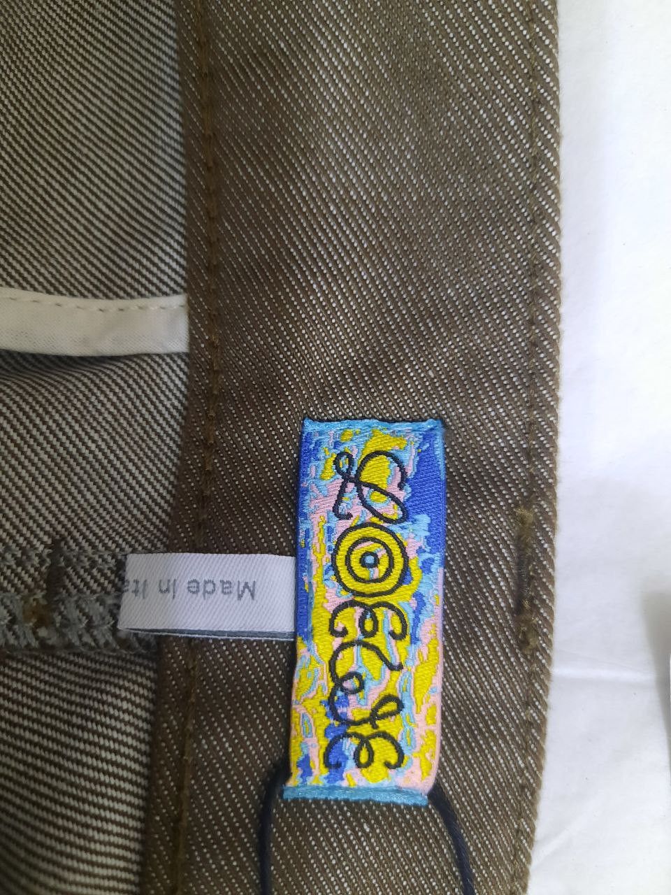 Loewe *New* Eye Nature Patchwork Embroidery Cargo Pants Size US 30 / EU 46 - 5 Thumbnail