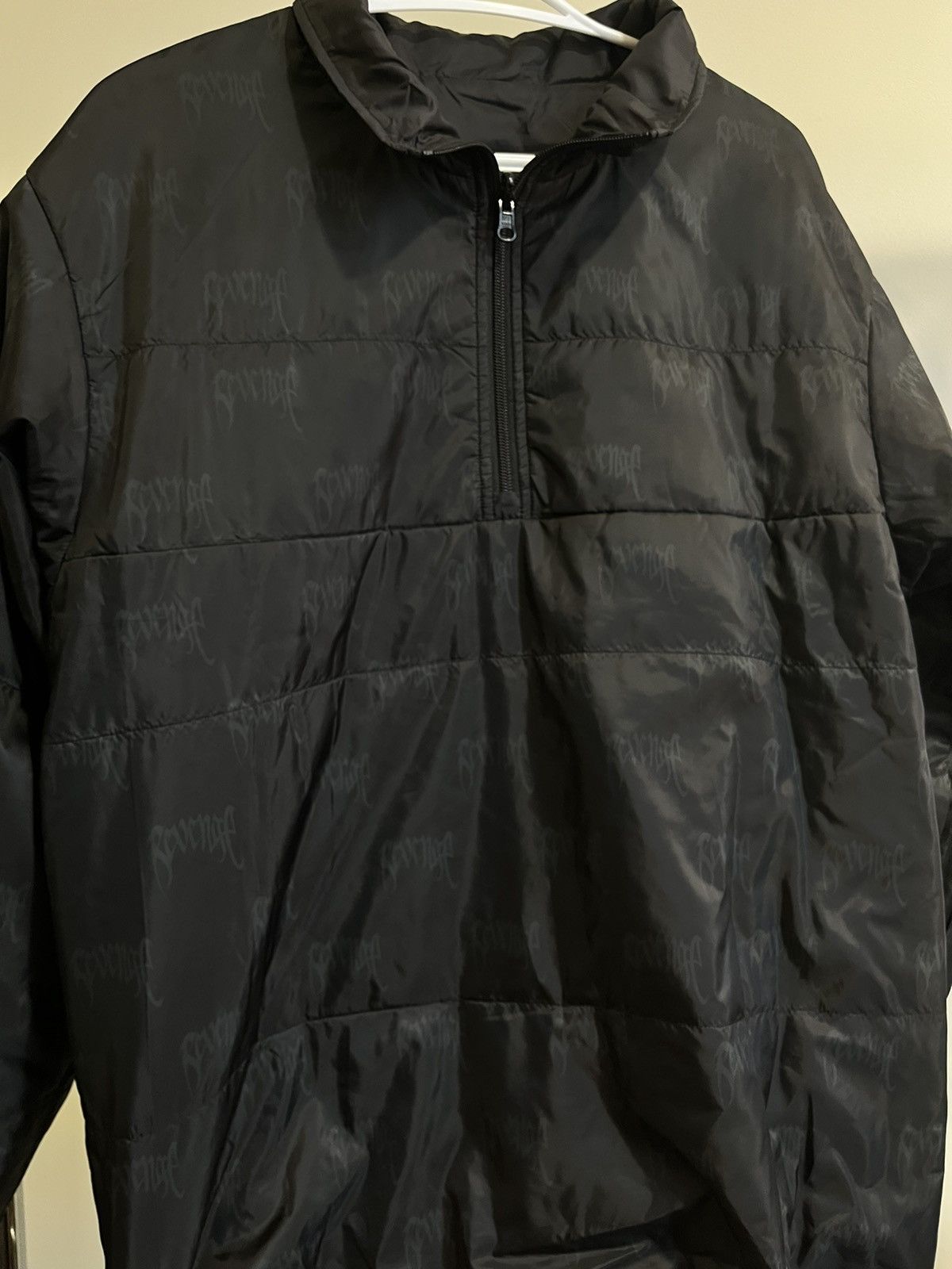 Revenge Revenge black reversible quarter-zip puffer Size US L / EU 52-54 / 3 - 2 Thumbnail