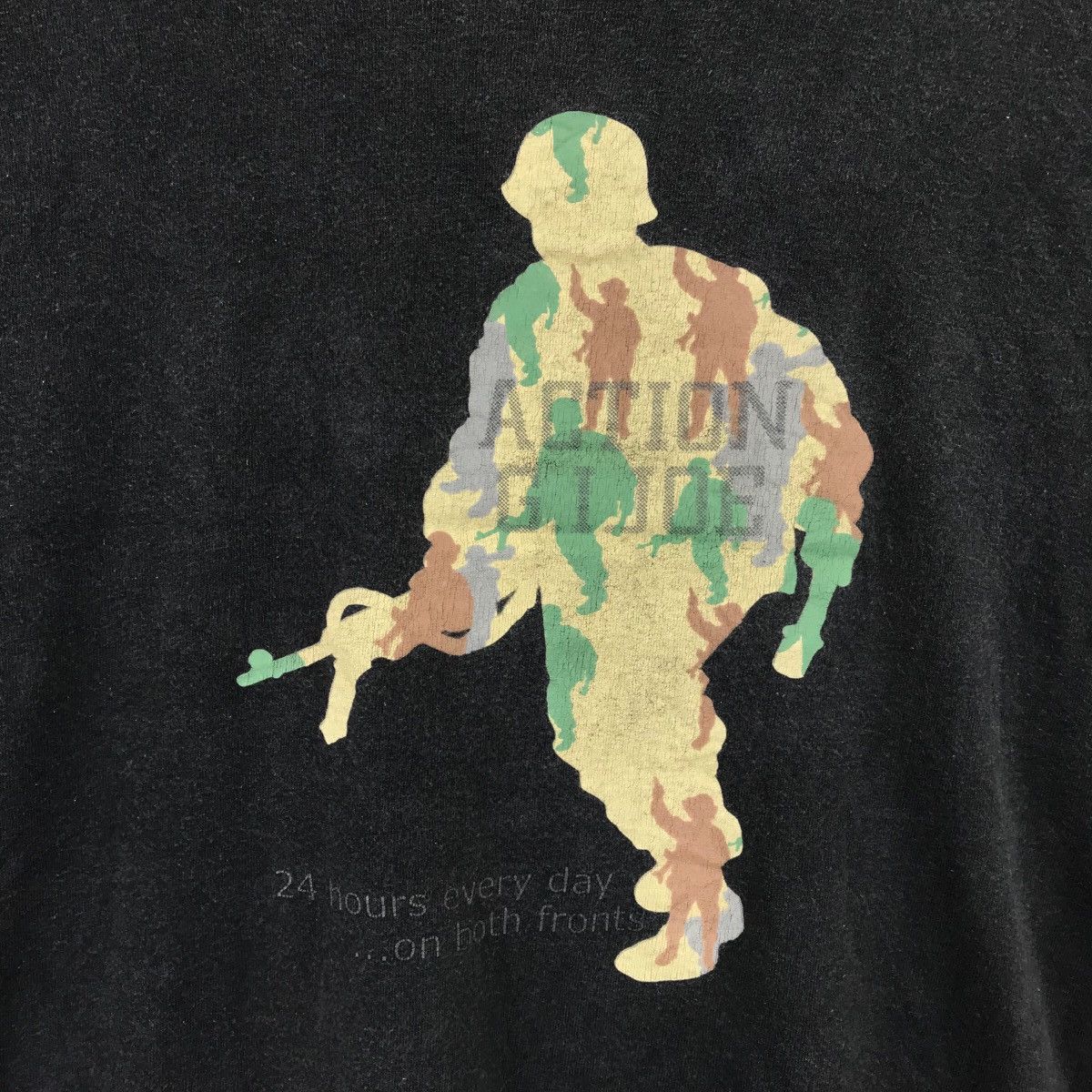 Vintage Vtg 90's G.I. JOE Action Movie Hasbro Snake Eyes T-Shirts Size US L / EU 52-54 / 3 - 5 Thumbnail