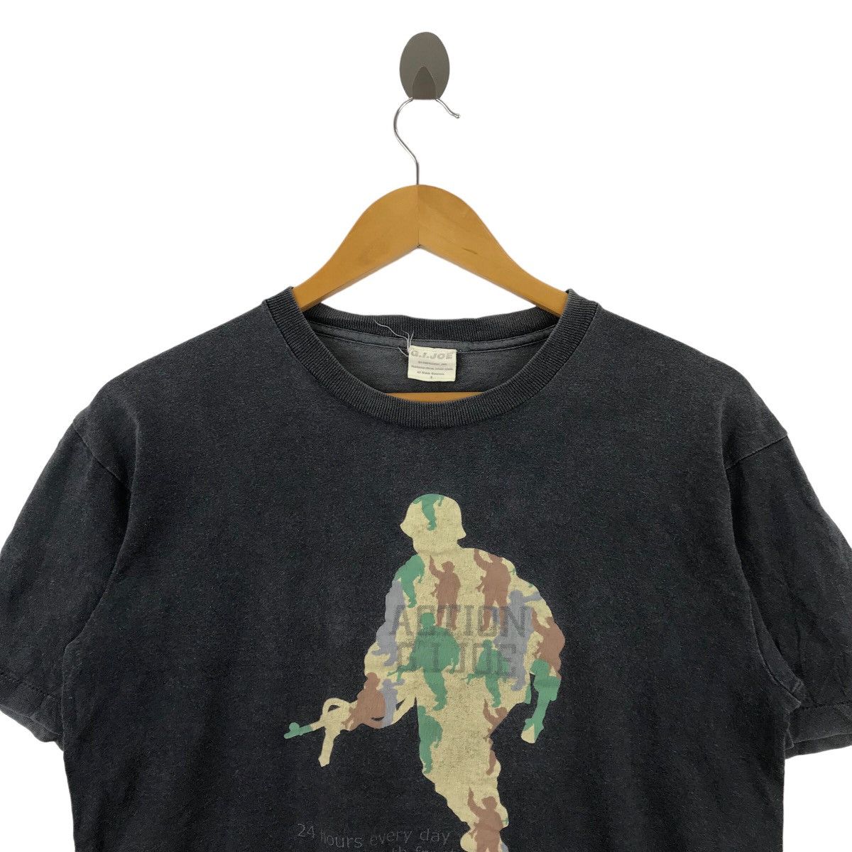 Vintage Vtg 90's G.I. JOE Action Movie Hasbro Snake Eyes T-Shirts Size US L / EU 52-54 / 3 - 2 Thumbnail