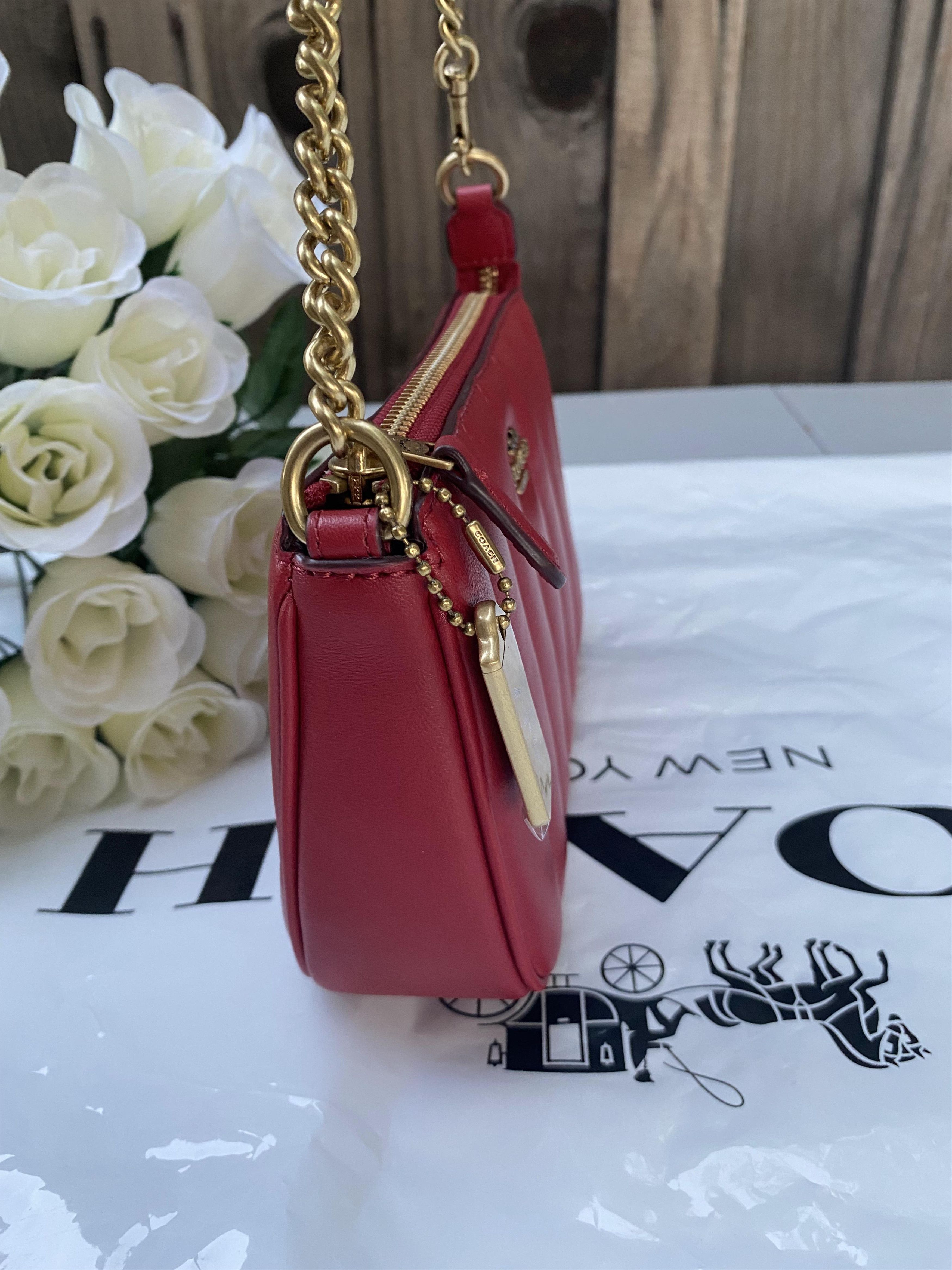 COACH X Jennifer Lopez Nolita 19 With Linear Quilting C6512