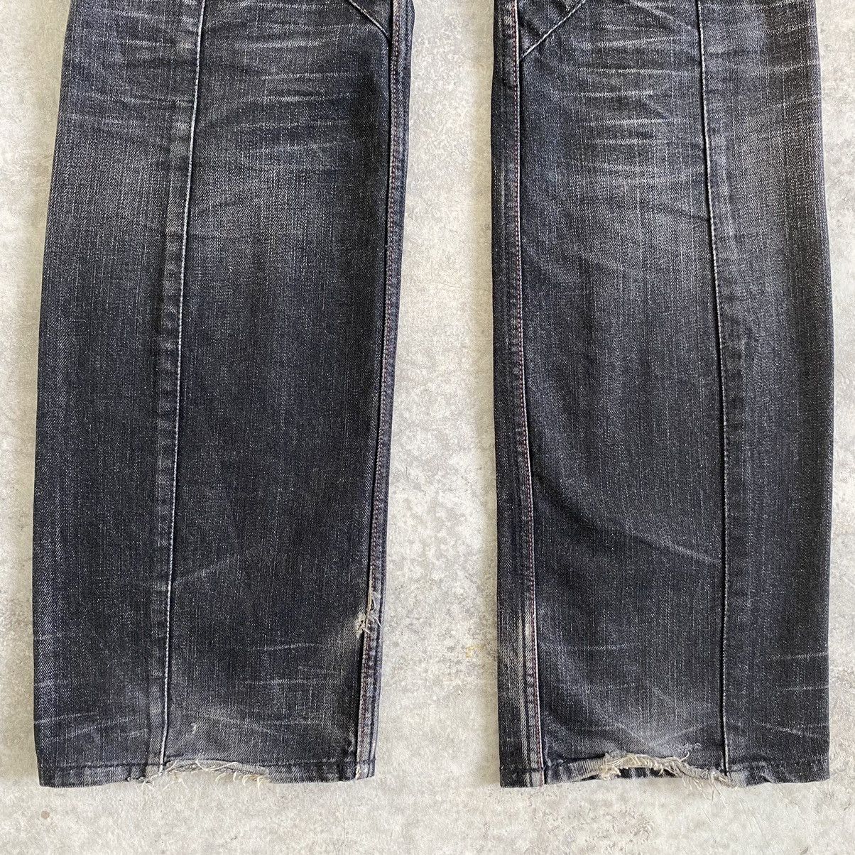 Nicole Club Japanese Brand Nicole Club Articulated Flared Bootcut Jeans Size US 31 - 15 Thumbnail