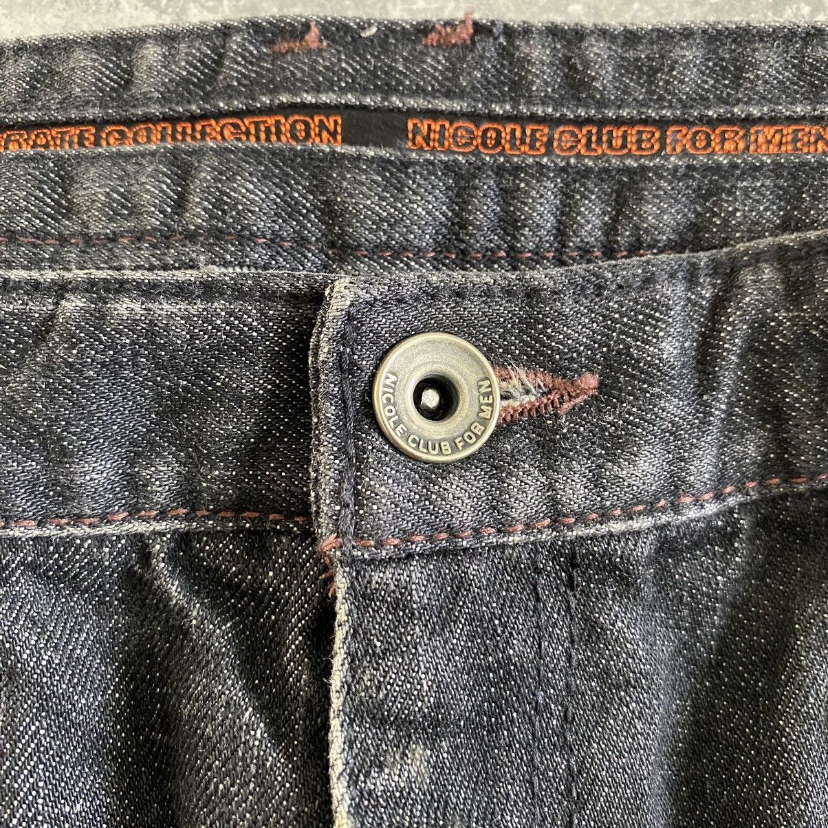 Nicole Club Japanese Brand Nicole Club Articulated Flared Bootcut Jeans Size US 31 - 8 Thumbnail