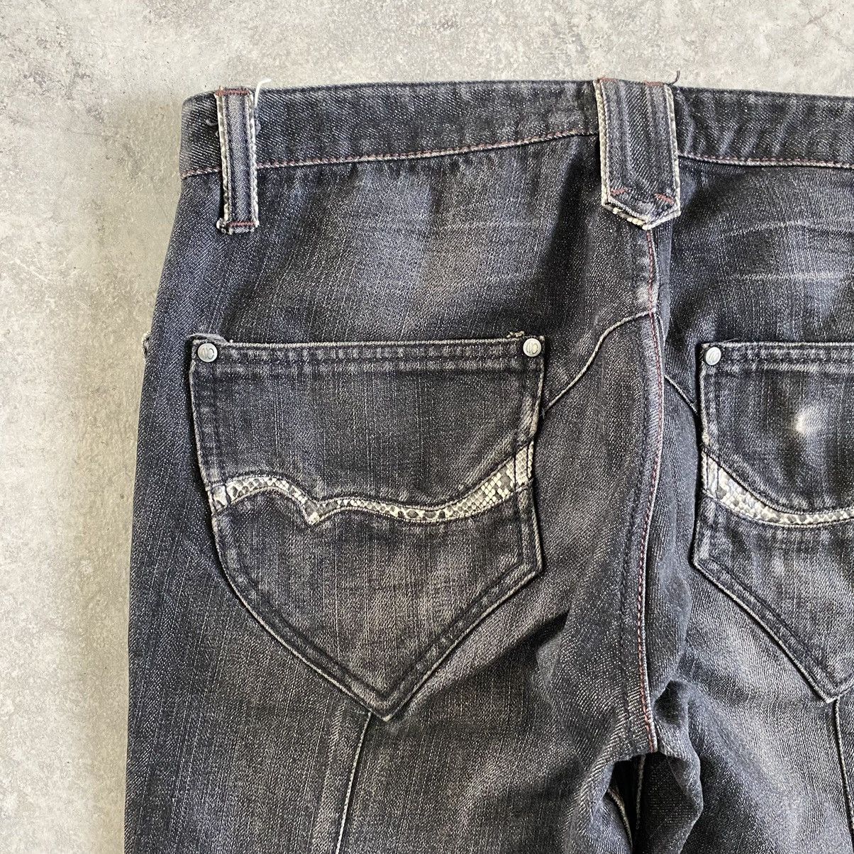 Nicole Club Japanese Brand Nicole Club Articulated Flared Bootcut Jeans Size US 31 - 19 Thumbnail