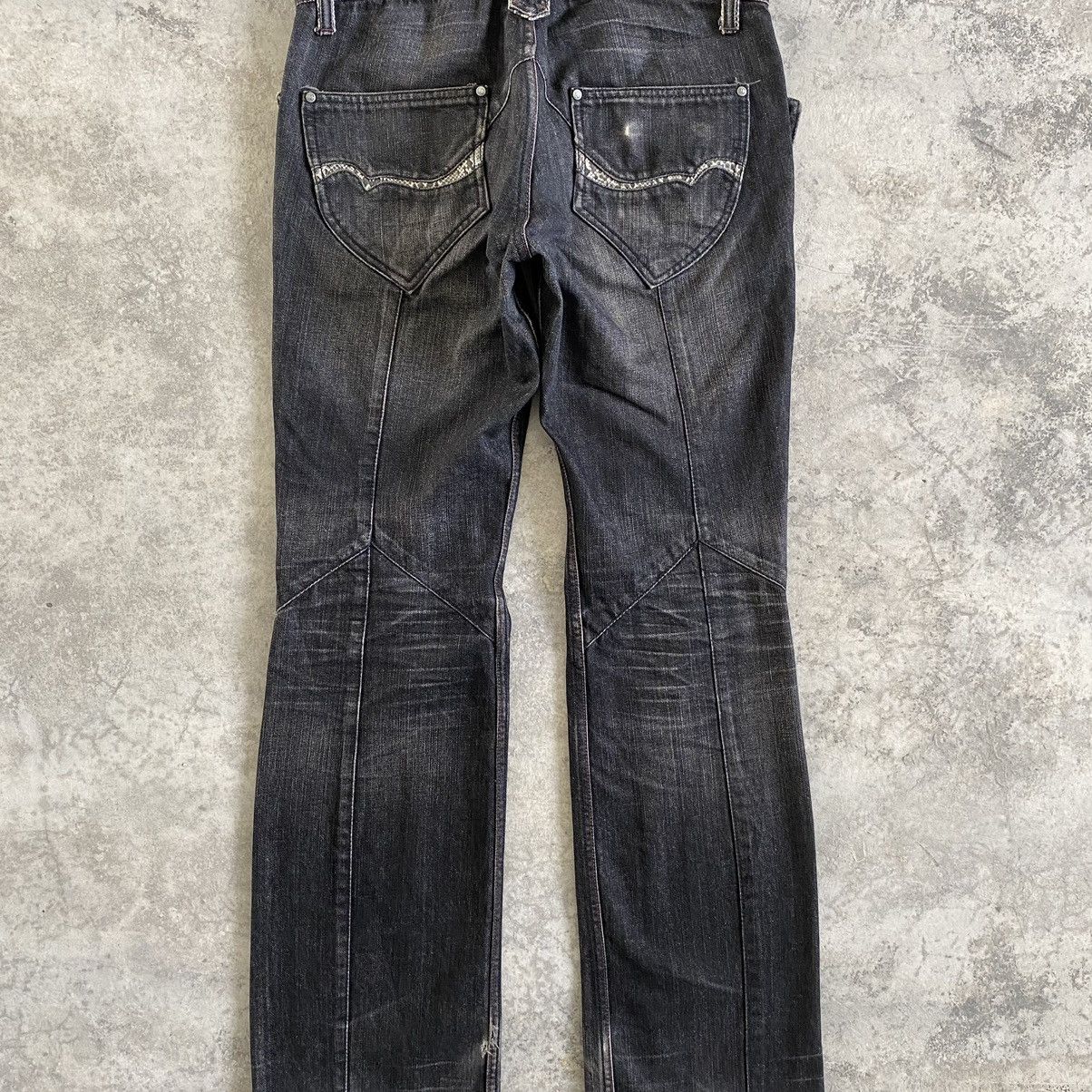 Nicole Club Japanese Brand Nicole Club Articulated Flared Bootcut Jeans Size US 31 - 14 Thumbnail