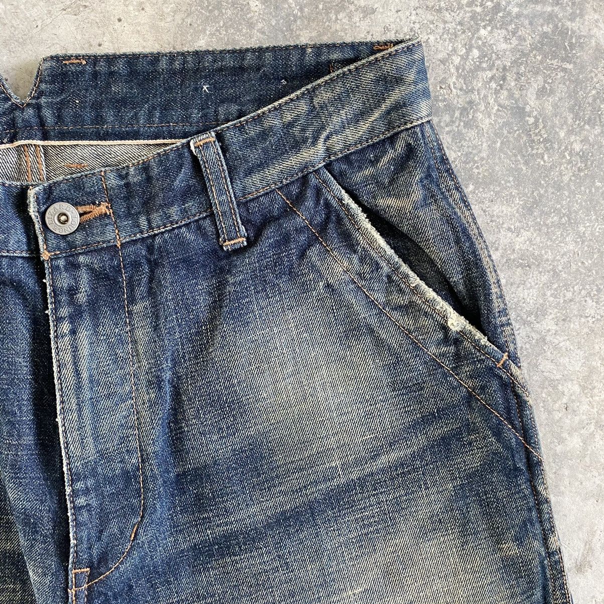 Lounge Lizard VTG Lounge Lizard “SAMPLE” Selvedge Trimmed Muddy Jeans Size US 32 / EU 48 - 10 Thumbnail