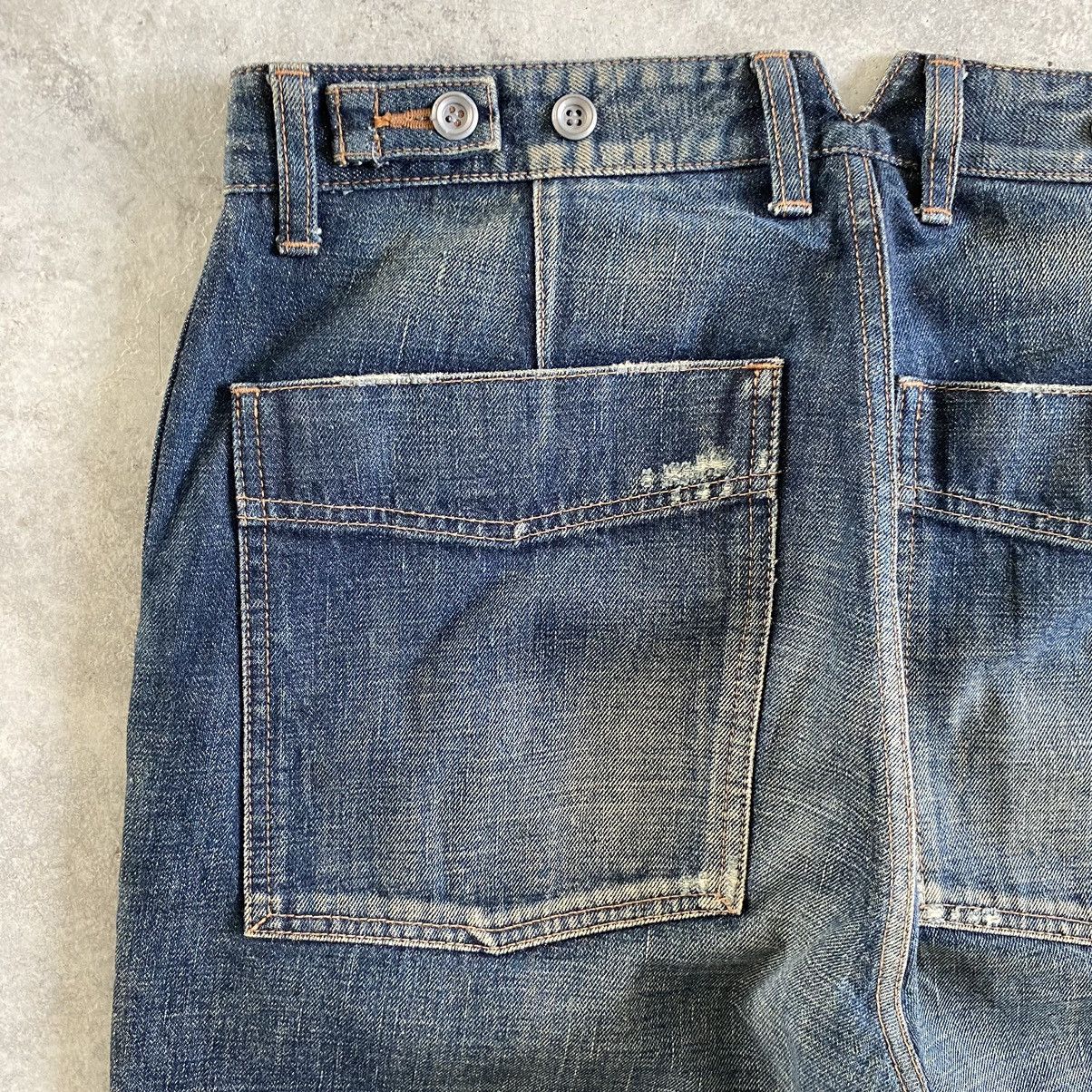 Lounge Lizard VTG Lounge Lizard “SAMPLE” Selvedge Trimmed Muddy Jeans Size US 32 / EU 48 - 20 Thumbnail