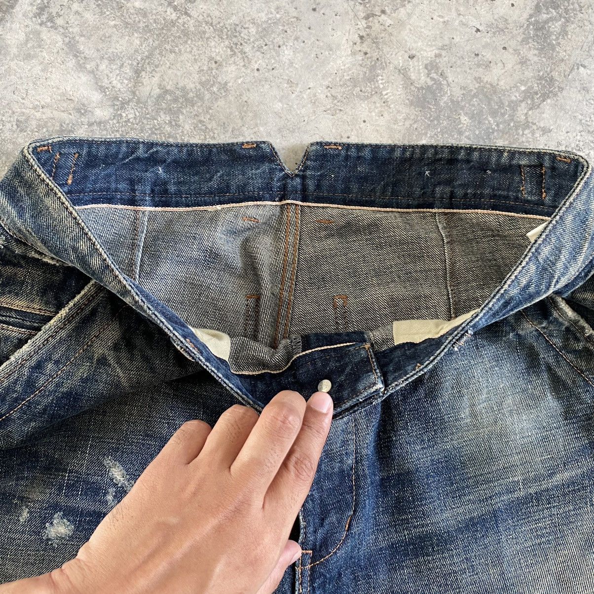 Lounge Lizard VTG Lounge Lizard “SAMPLE” Selvedge Trimmed Muddy Jeans Size US 32 / EU 48 - 13 Thumbnail