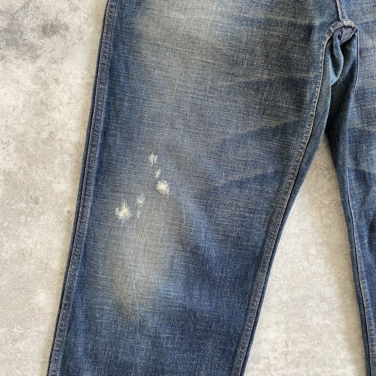 Lounge Lizard VTG Lounge Lizard “SAMPLE” Selvedge Trimmed Muddy Jeans Size US 32 / EU 48 - 6 Thumbnail