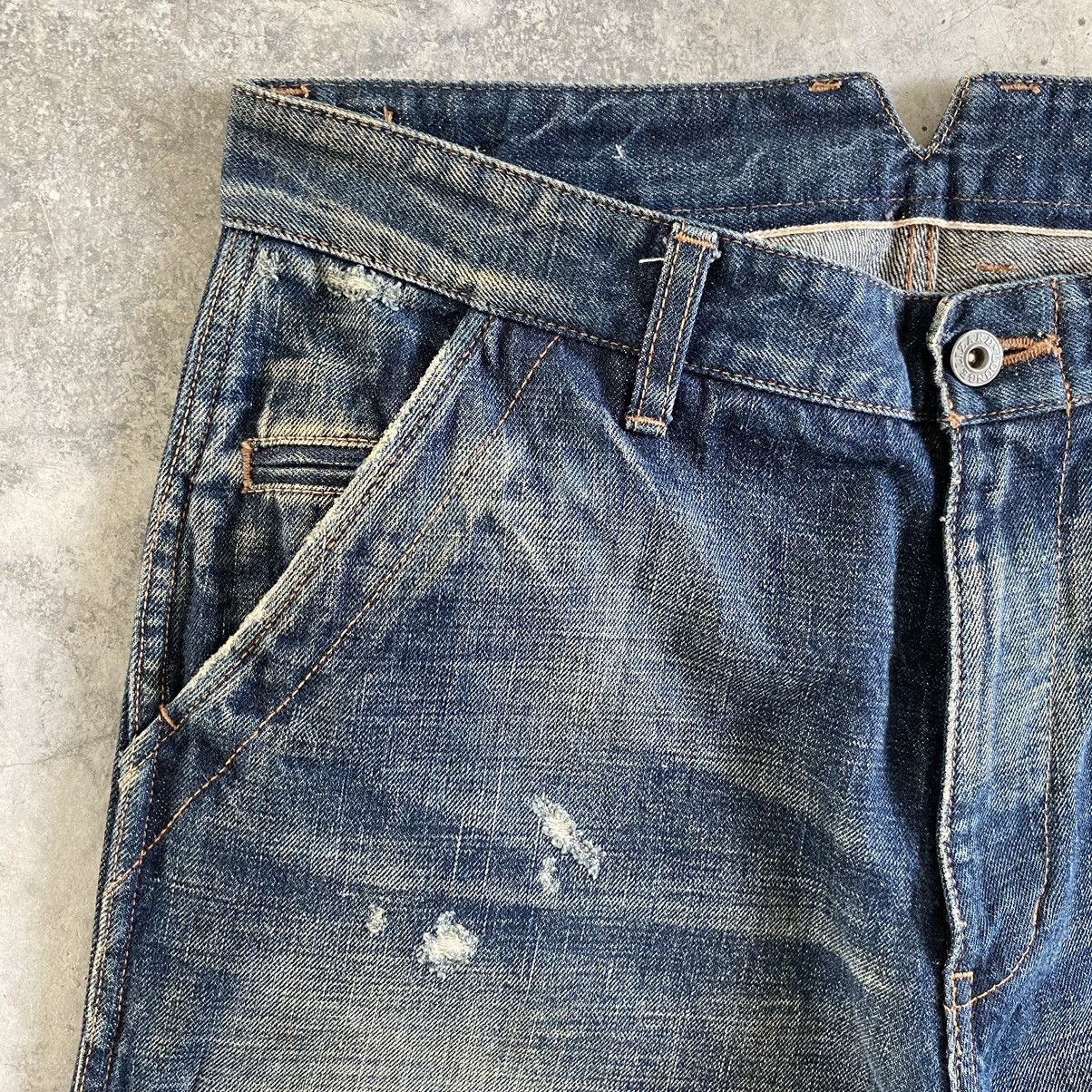 Lounge Lizard VTG Lounge Lizard “SAMPLE” Selvedge Trimmed Muddy Jeans Size US 32 / EU 48 - 9 Thumbnail