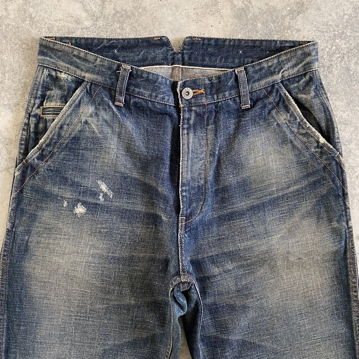 Lounge Lizard VTG Lounge Lizard “SAMPLE” Selvedge Trimmed Muddy Jeans Size US 32 / EU 48 - 8 Thumbnail