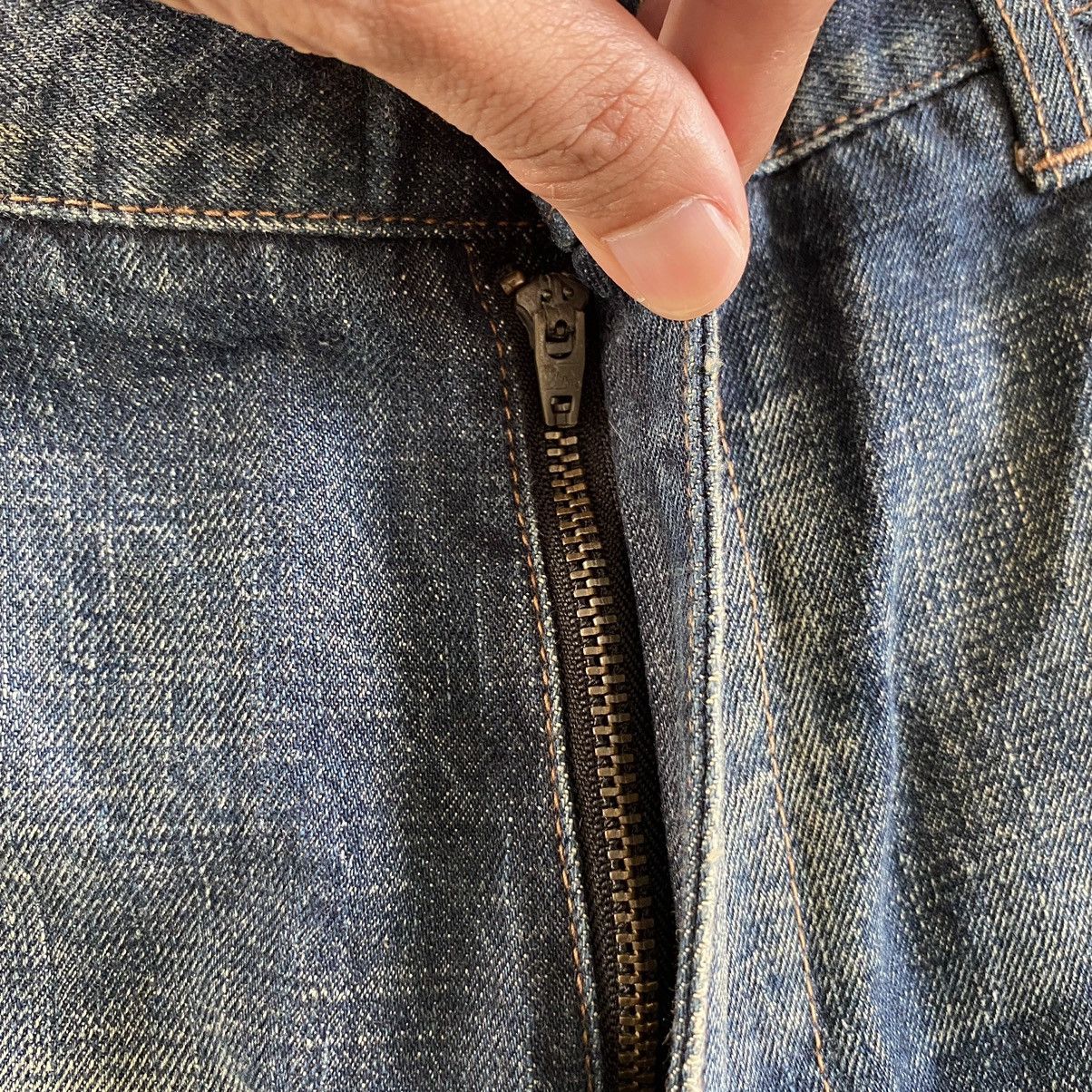 Lounge Lizard VTG Lounge Lizard “SAMPLE” Selvedge Trimmed Muddy Jeans Size US 32 / EU 48 - 12 Thumbnail