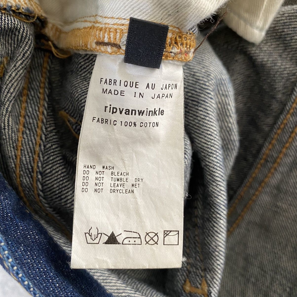 RIPVANWINKLE Rip Van Winkle Whisker Washed Distressed Flared Jeans Size US 29 - 23 Thumbnail
