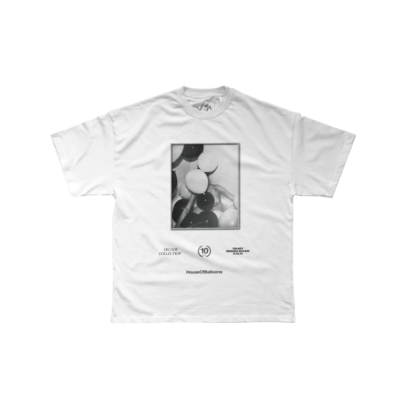 The weeknd 10 year anniversary newest Thursday t shirt