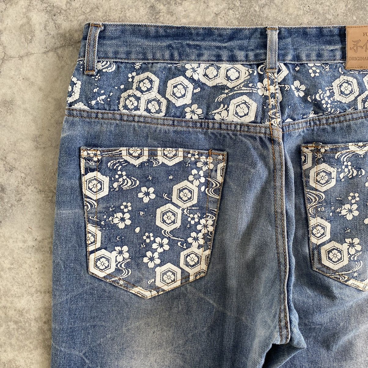 Karakuri Tamashii Karakuri Tanmashii Style Fugutaiten Embroidered Tattoo Jeans Size US 32 / EU 48 - 17 Thumbnail