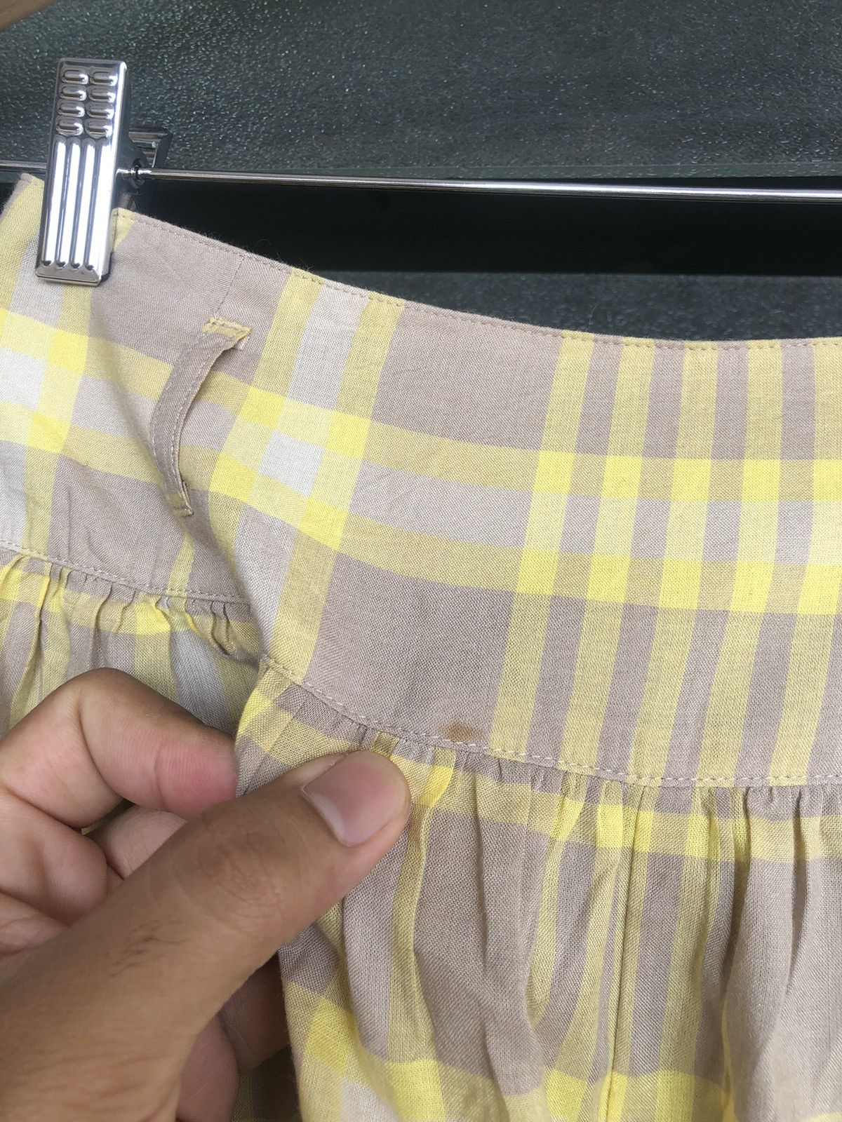 Burberry Vintage Burberry Blue Label Nova Check Short Pants/ Skirts Size 25" / US 0 / IT 36 - 3 Thumbnail