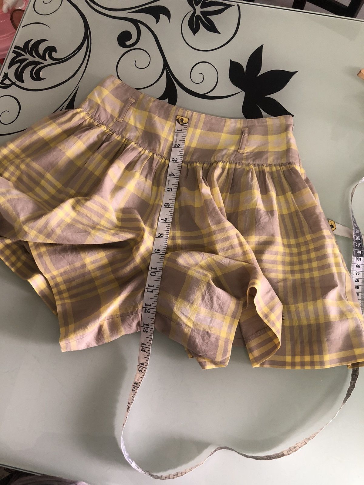 Burberry Vintage Burberry Blue Label Nova Check Short Pants/ Skirts Size 25" / US 0 / IT 36 - 22 Thumbnail