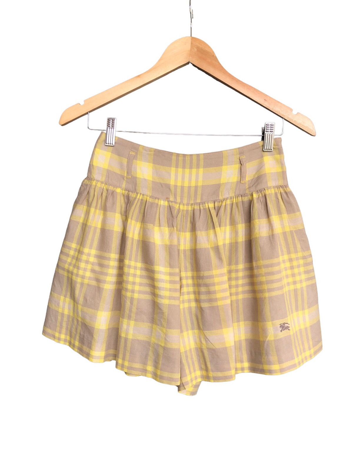 Burberry Vintage Burberry Blue Label Nova Check Short Pants/ Skirts Size 25" / US 0 / IT 36 - 1 Thumbnail