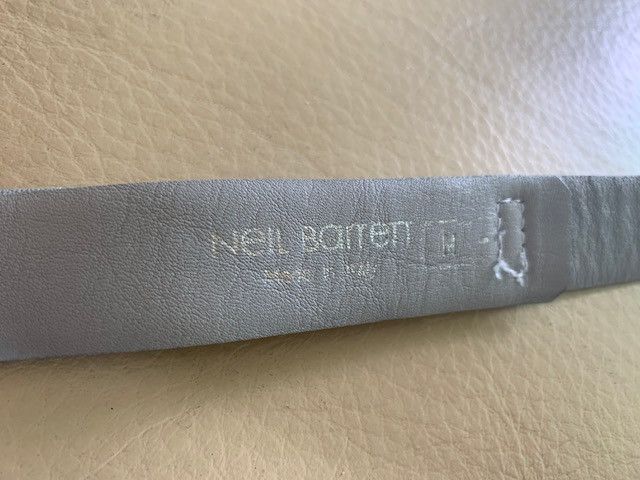 Neil Barrett Neil Barrett Leather Belt Size 32 - 2 Thumbnail