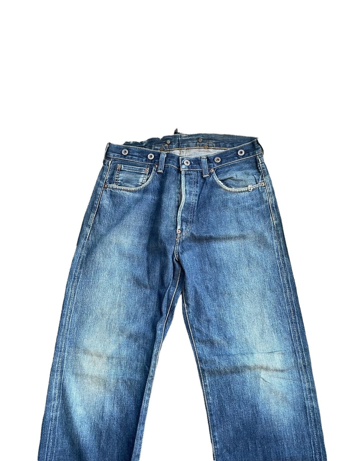 Levi's Vintage 1998 Levis S702XX E Selvedge Denim Size US 33 - 5 Thumbnail